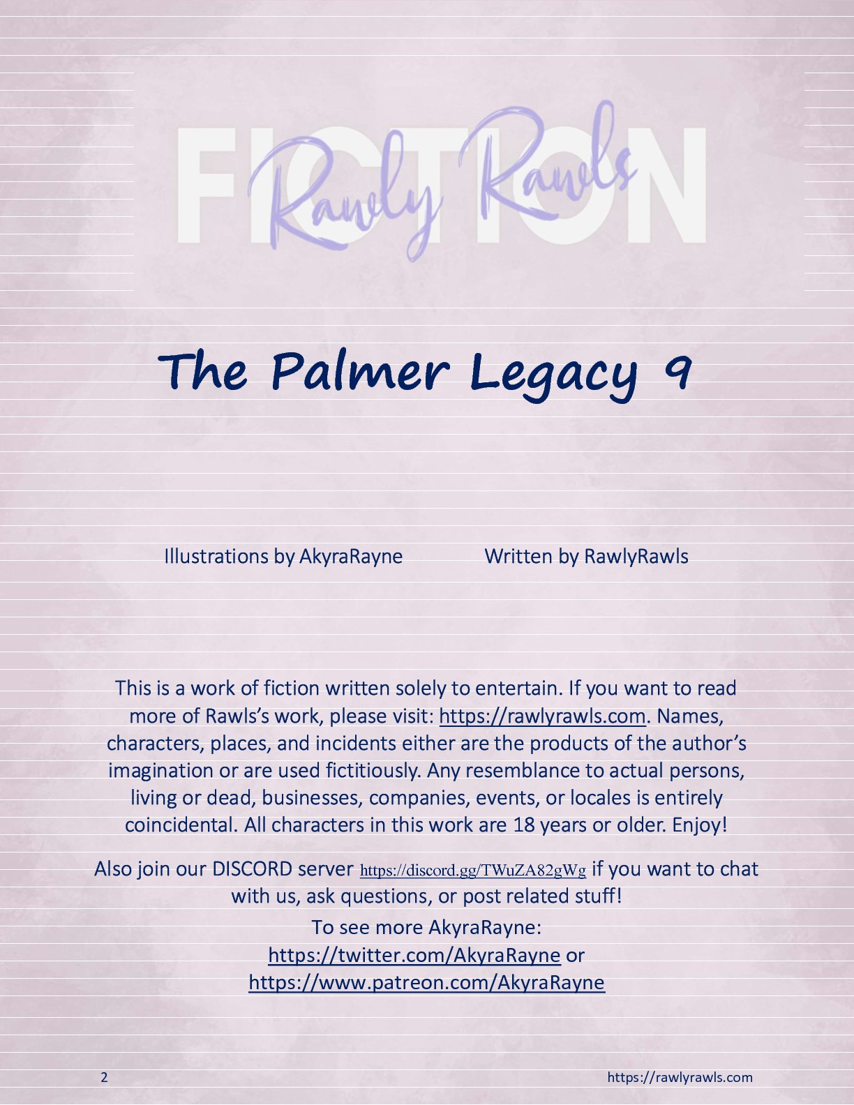 The Palmer Legacy [AkyraRayne , RawlyRawls] 9 . The Palmer Legacy - Chapter 9 [AkyraRayne , RawlyRawls] – page 2