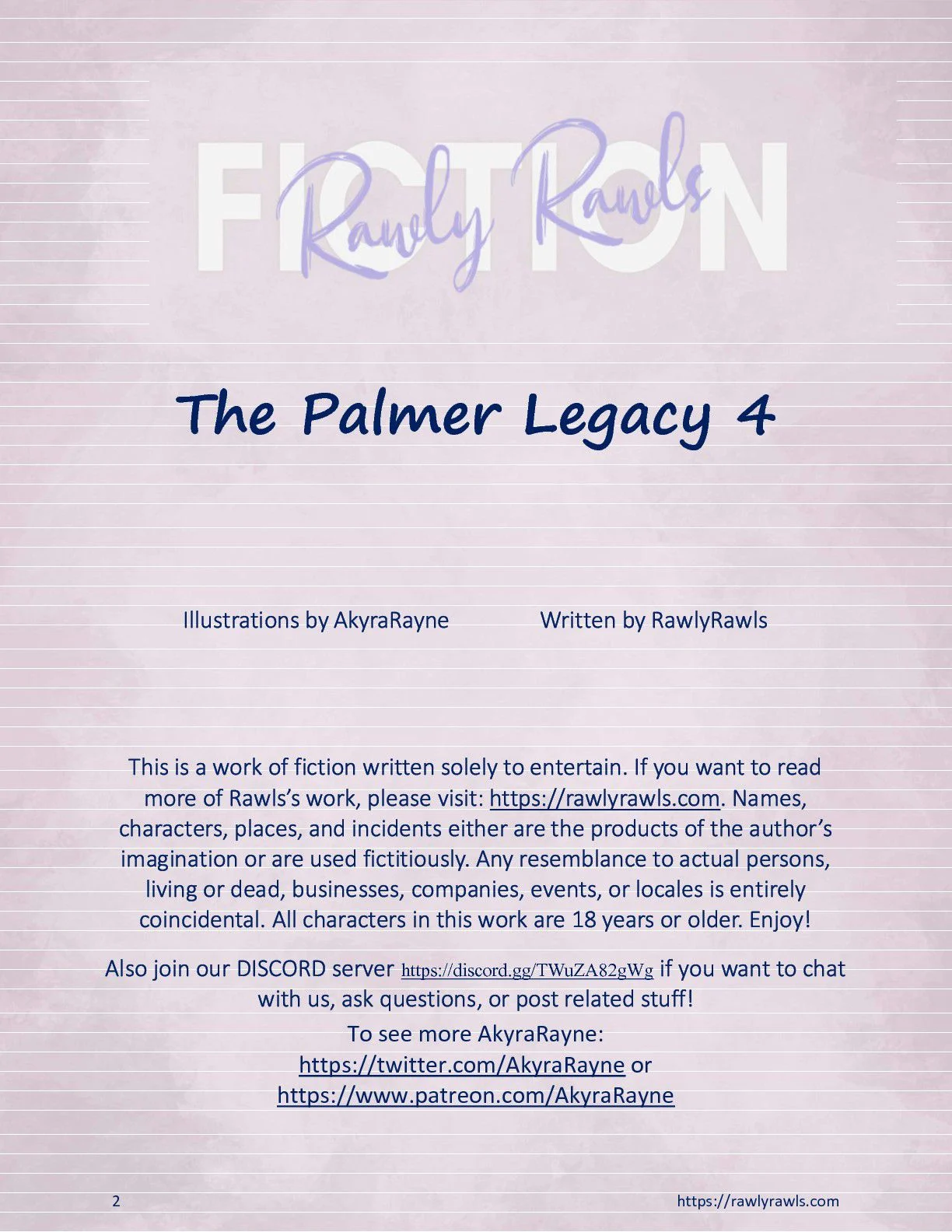 The Palmer Legacy [AkyraRayne , RawlyRawls] 4 . The Palmer Legacy - Chapter 4 [AkyraRayne , RawlyRawls] – page 2