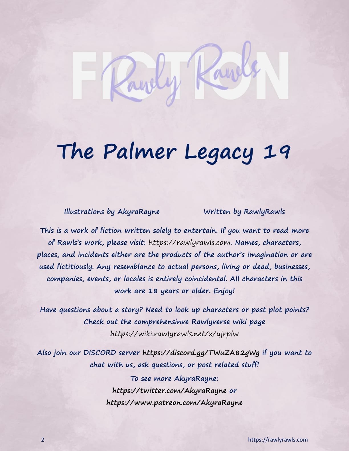 The Palmer Legacy [AkyraRayne , RawlyRawls] 19 . The Palmer Legacy - Chapter 19 [AkyraRayne , RawlyRawls] – page 2