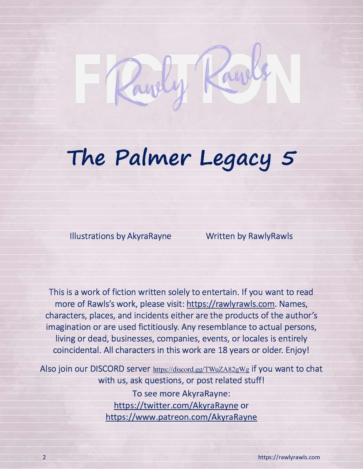 The Palmer Legacy [AkyraRayne , RawlyRawls] 5 . The Palmer Legacy - Chapter 5 [AkyraRayne , RawlyRawls] – page 2