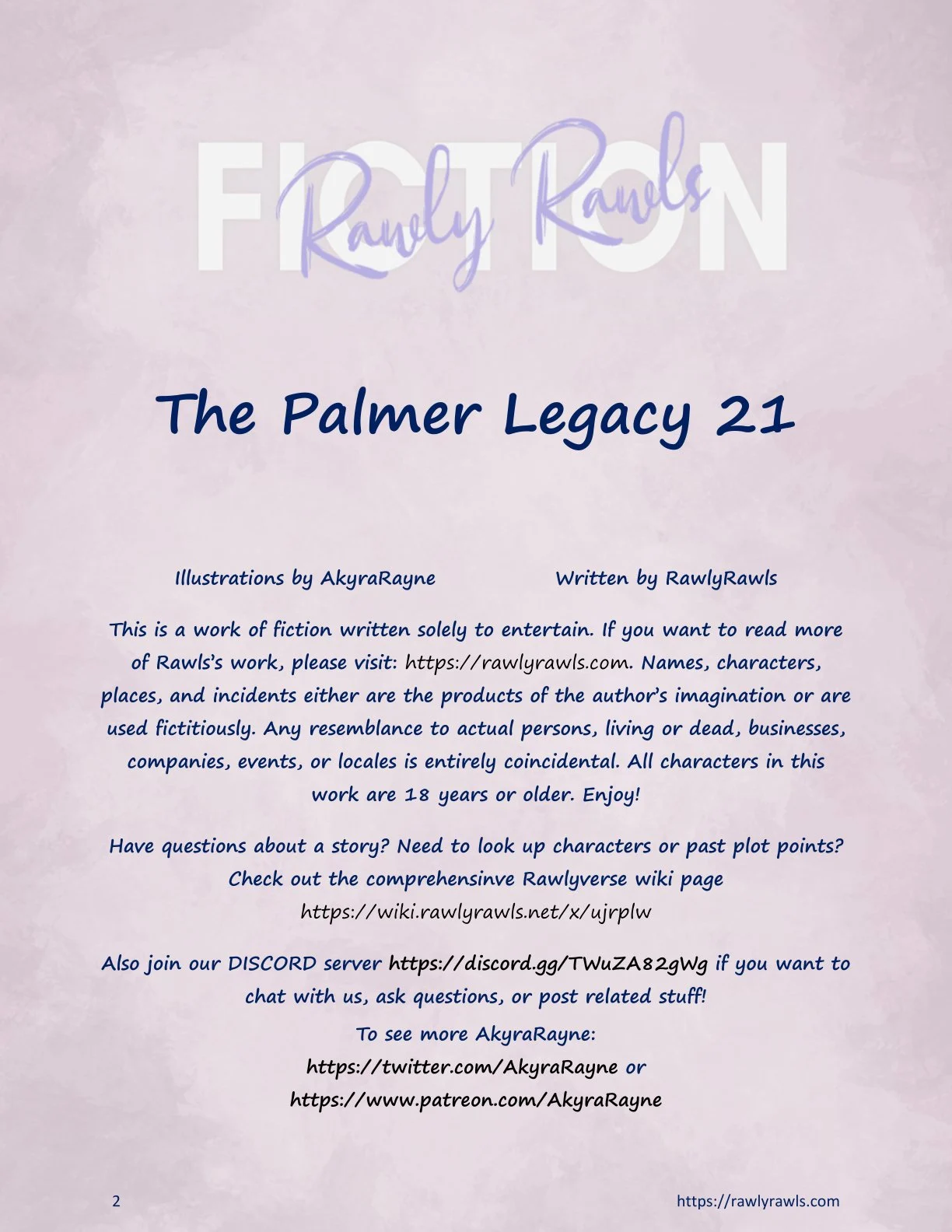 The Palmer Legacy [AkyraRayne , RawlyRawls] 21 . The Palmer Legacy - Chapter 21 [AkyraRayne , RawlyRawls] – page 2
