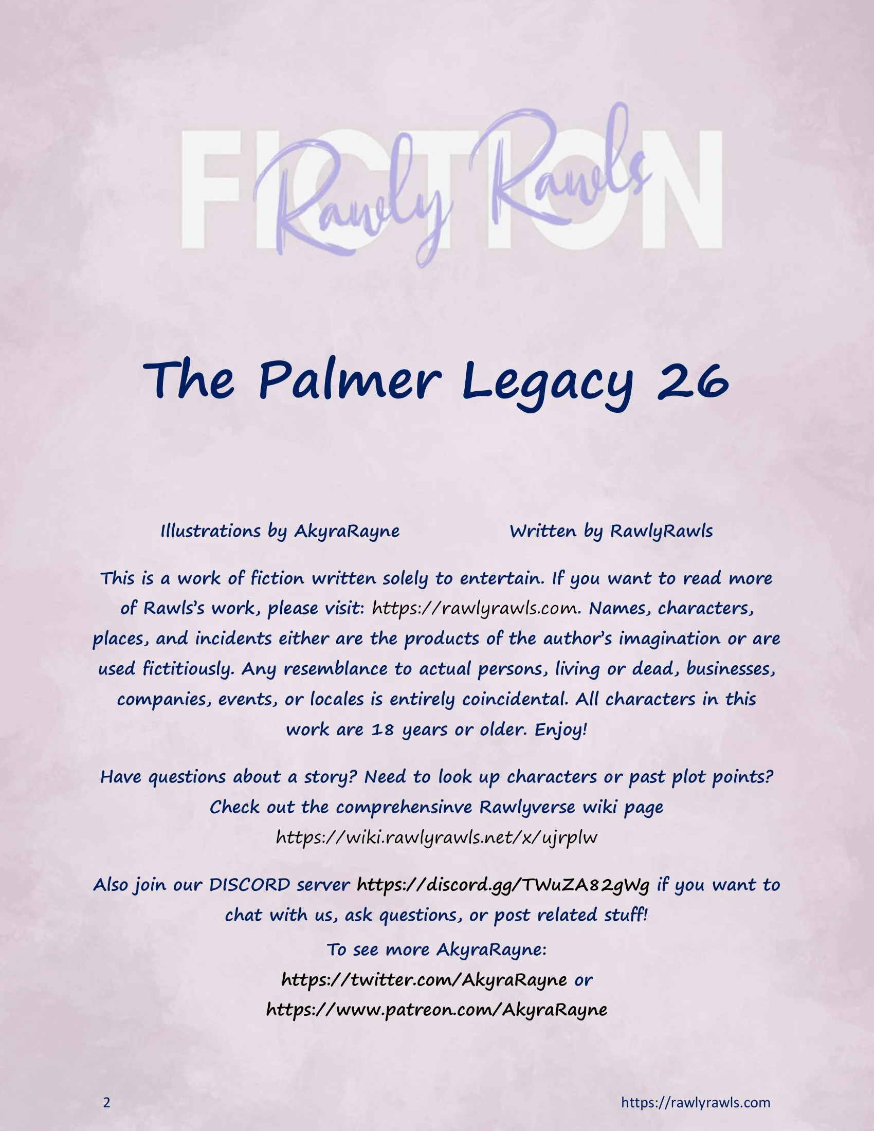 The Palmer Legacy [AkyraRayne , RawlyRawls] 26 . The Palmer Legacy - Chapter 26 [AkyraRayne , RawlyRawls] – page 2