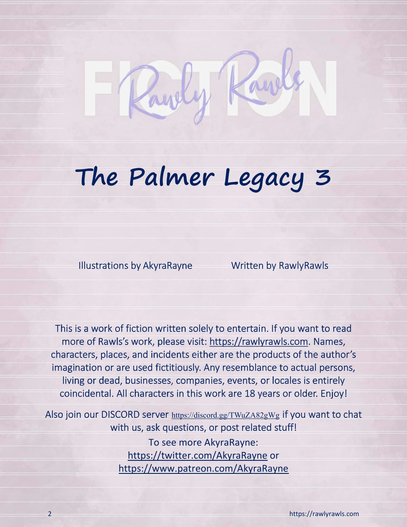 The Palmer Legacy [AkyraRayne , RawlyRawls] 3 . The Palmer Legacy - Chapter 3 [AkyraRayne , RawlyRawls] – page 2
