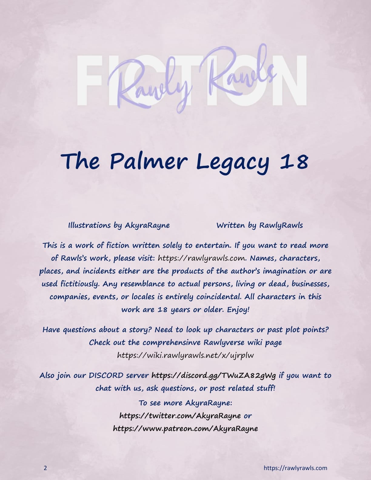 The Palmer Legacy [AkyraRayne , RawlyRawls] 18 . The Palmer Legacy - Chapter 18 [AkyraRayne , RawlyRawls] – page 2