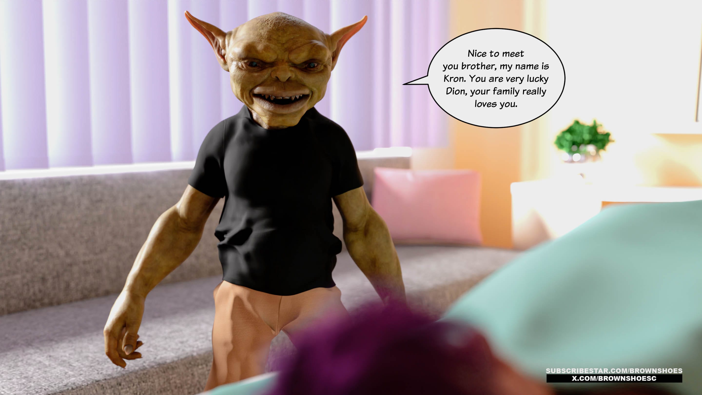 Goblins, Bimbos And Gods! [Brown Shoes] 1 . Goblins, Bimbos And Gods! - Chapter 1 [Brown Shoes] – page 9