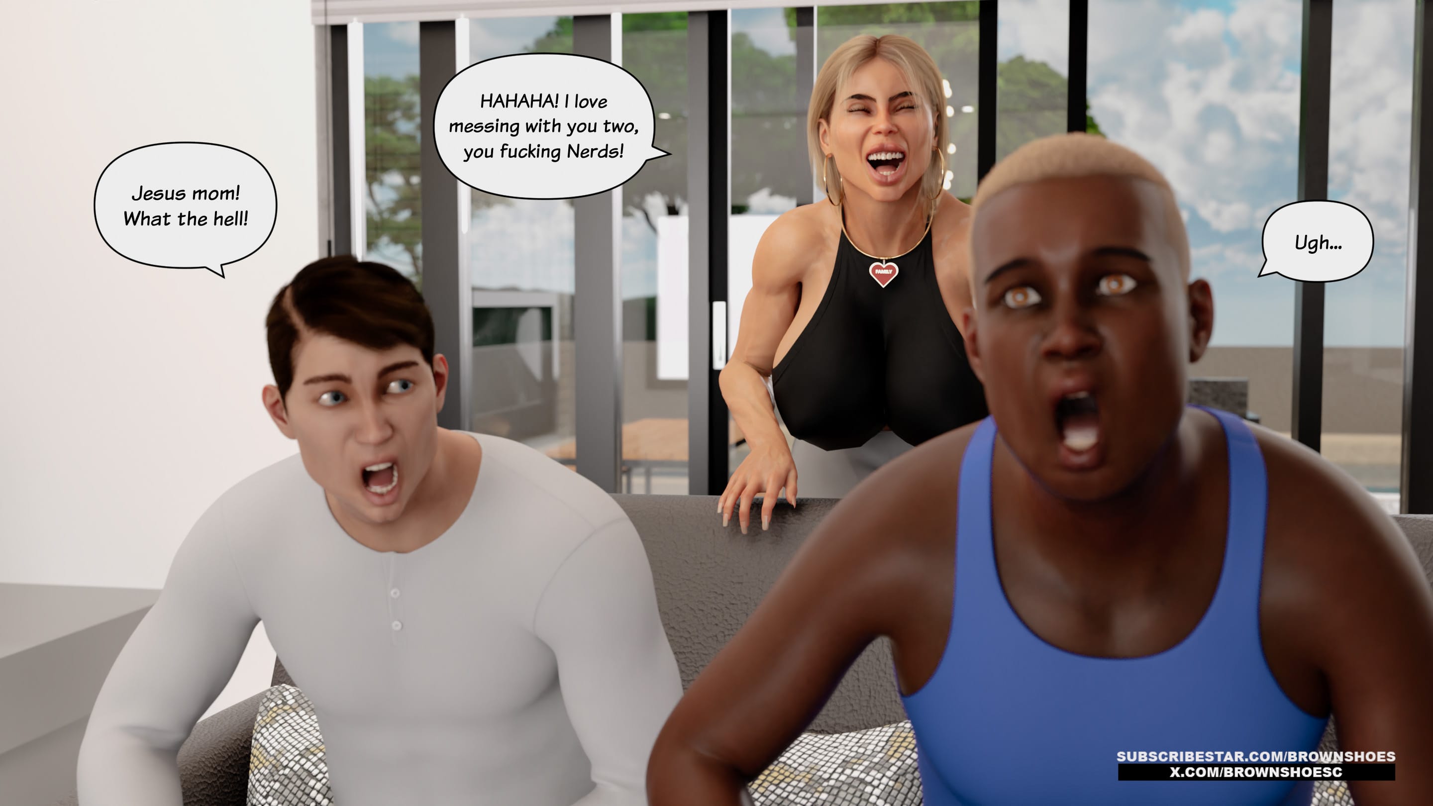 Blacked Home [Brown Shoes] 9 . Blacked Home - Chapter 9 [Brown Shoes] – page 7