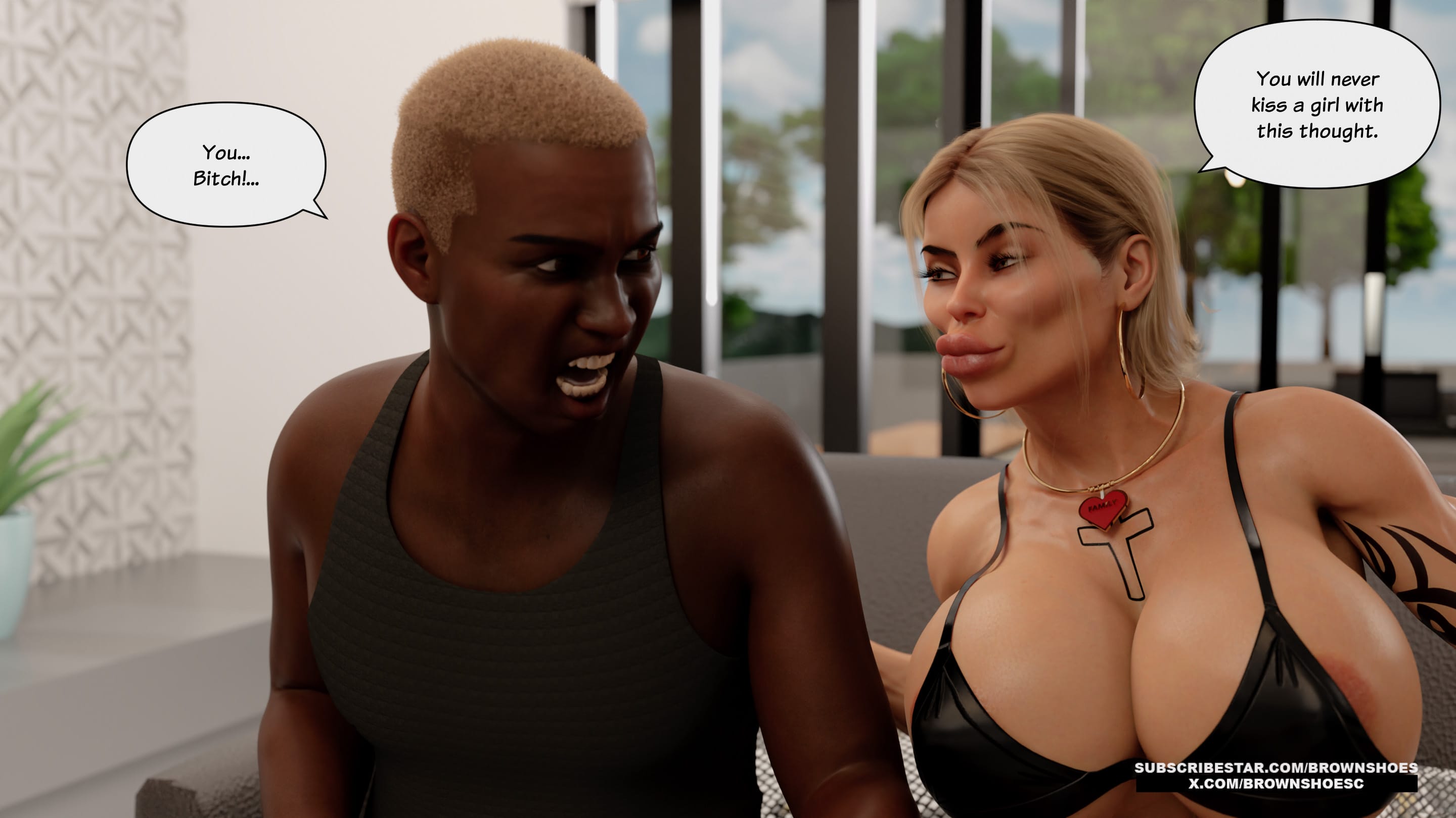Blacked Home [Brown Shoes] 9 . Blacked Home - Chapter 9 [Brown Shoes] – page 99