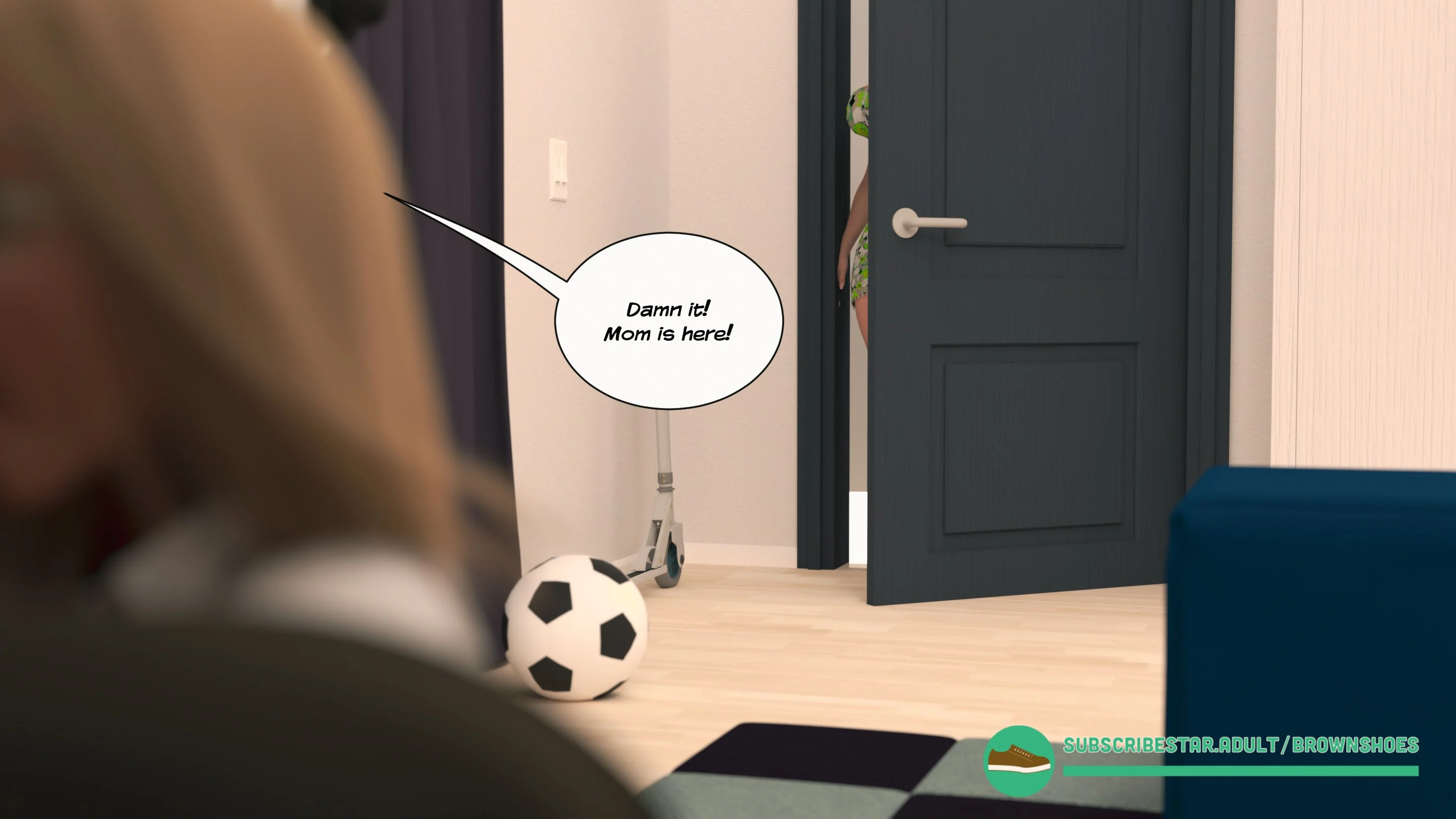 Blacked Home [Brown Shoes] 2 . Blacked Home - Chapter 2 [Brown Shoes] – page 12