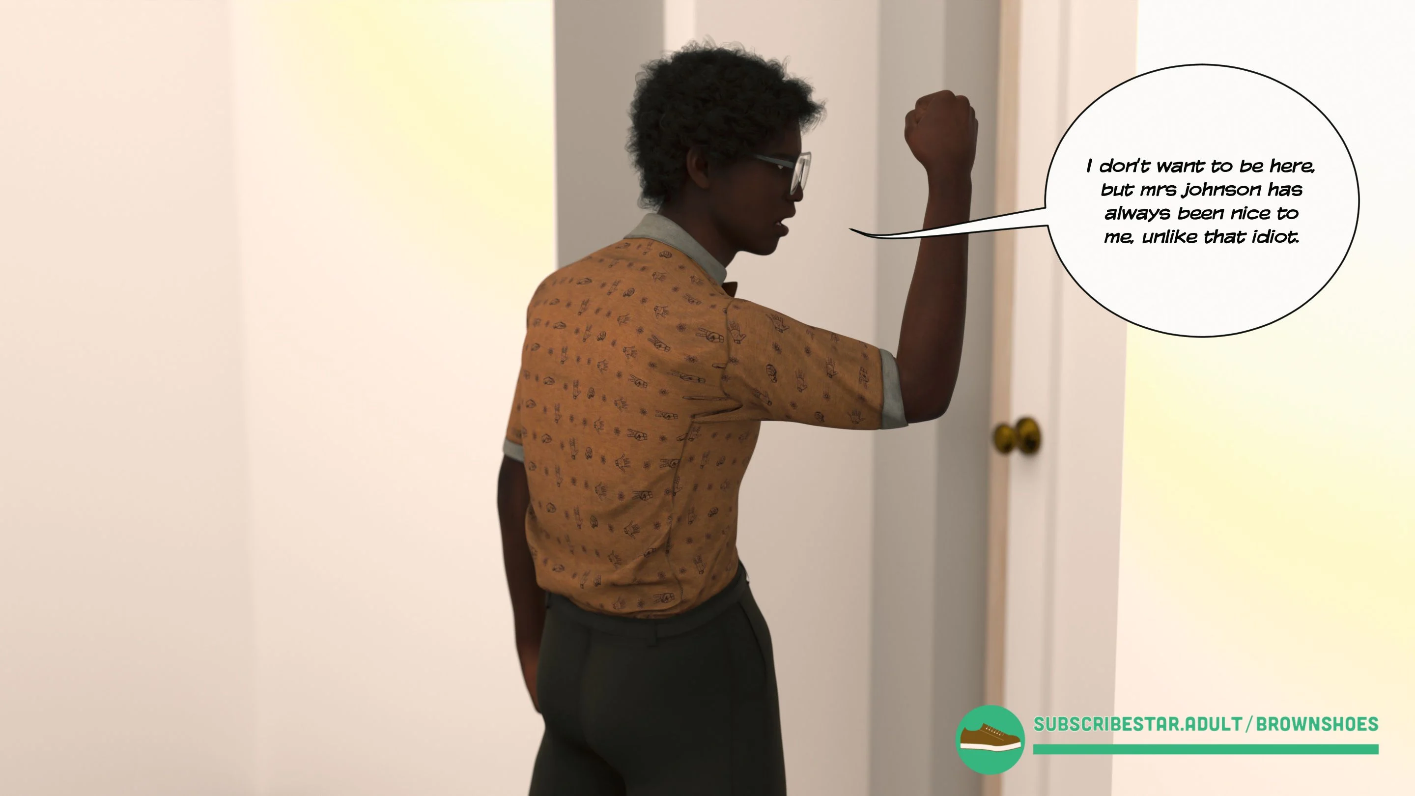 Blacked Home [Brown Shoes] 2 . Blacked Home - Chapter 2 [Brown Shoes] – page 21