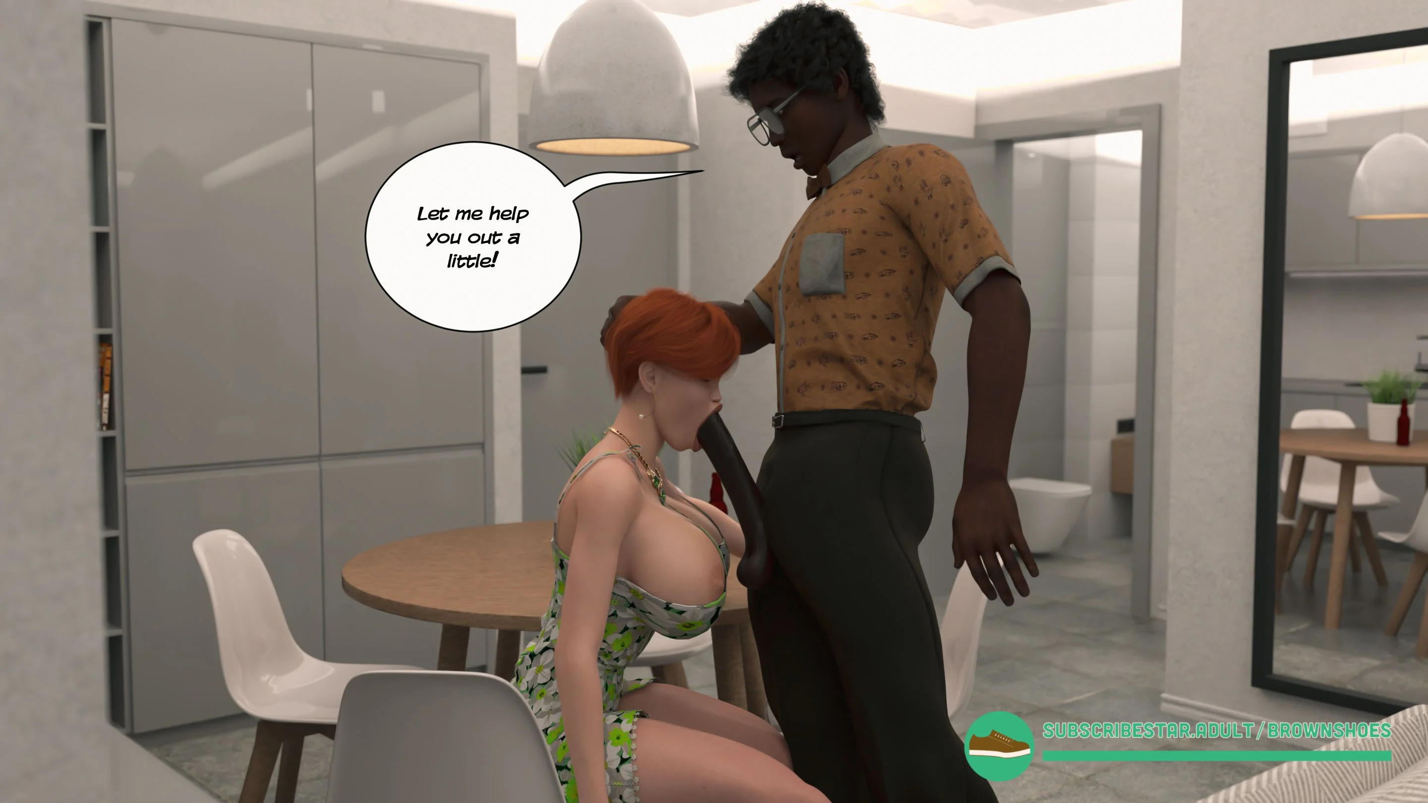 Blacked Home [Brown Shoes] 2 . Blacked Home - Chapter 2 [Brown Shoes] – page 56