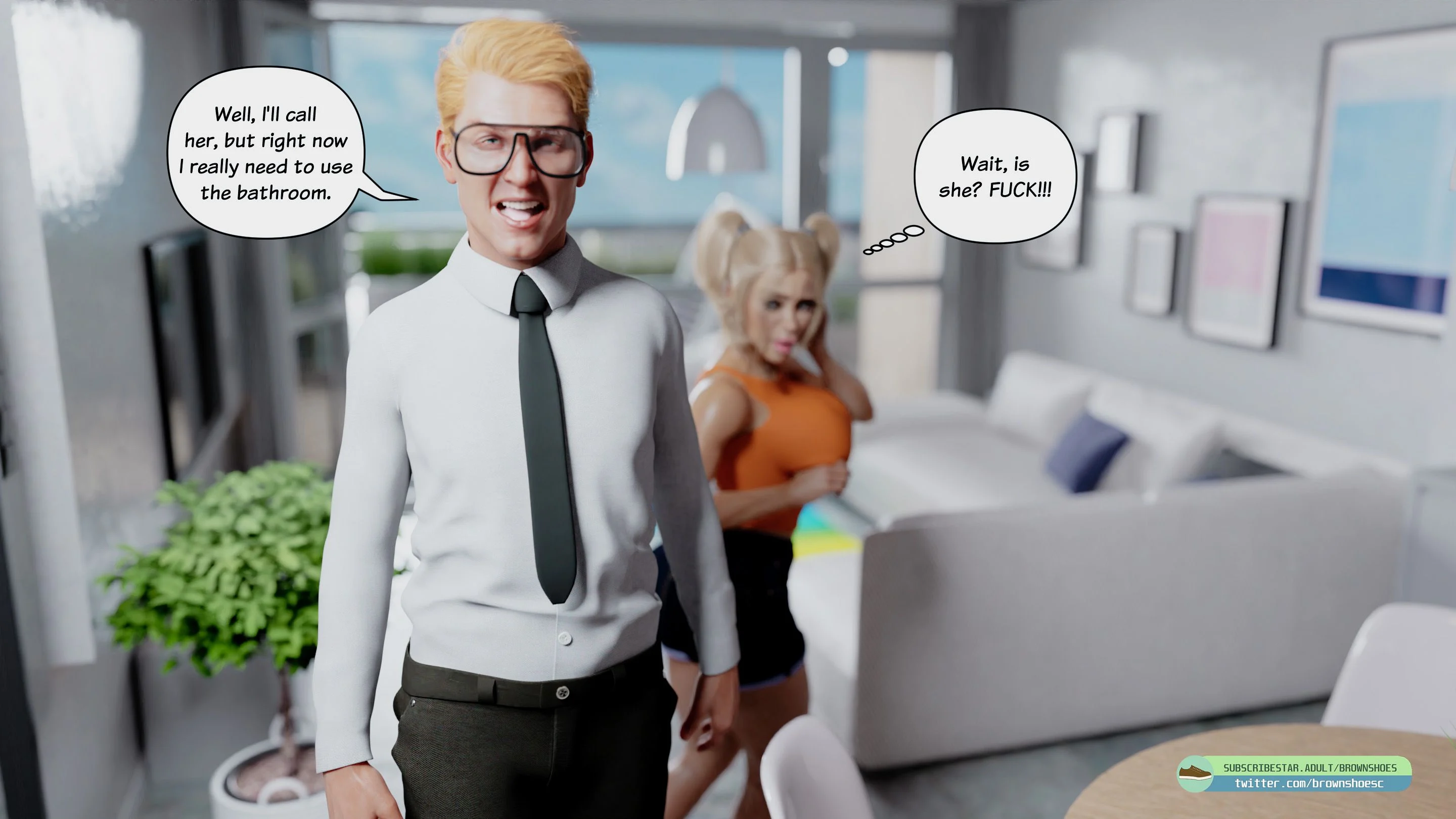 Blacked Home [Brown Shoes] 6 . Blacked Home - Chapter 6 [Brown Shoes] – page 9