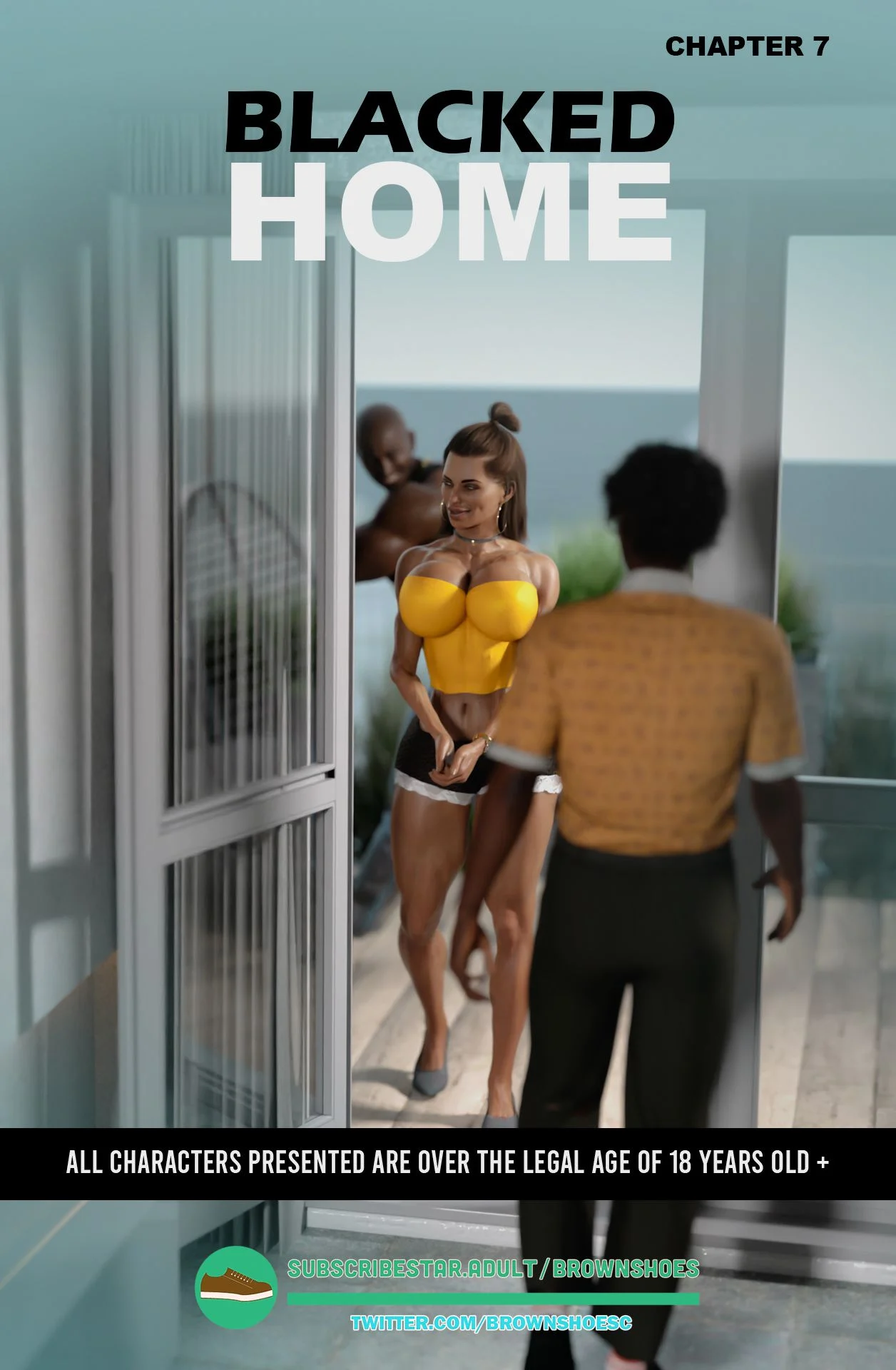 Blacked Home [Brown Shoes] 7 . Blacked Home - Chapter 7 [Brown Shoes] – page 1