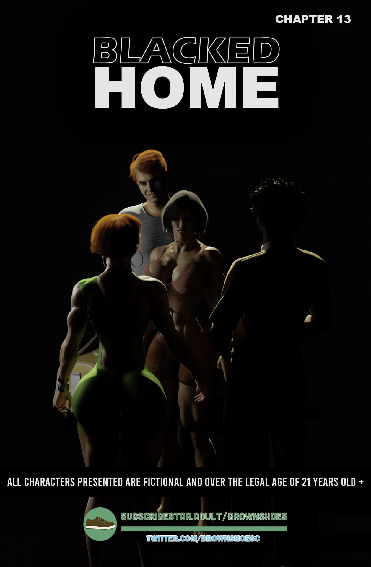 Blacked Home [Brown Shoes] 13 . Blacked Home - Chapter 13 [Brown Shoes] – page 1
