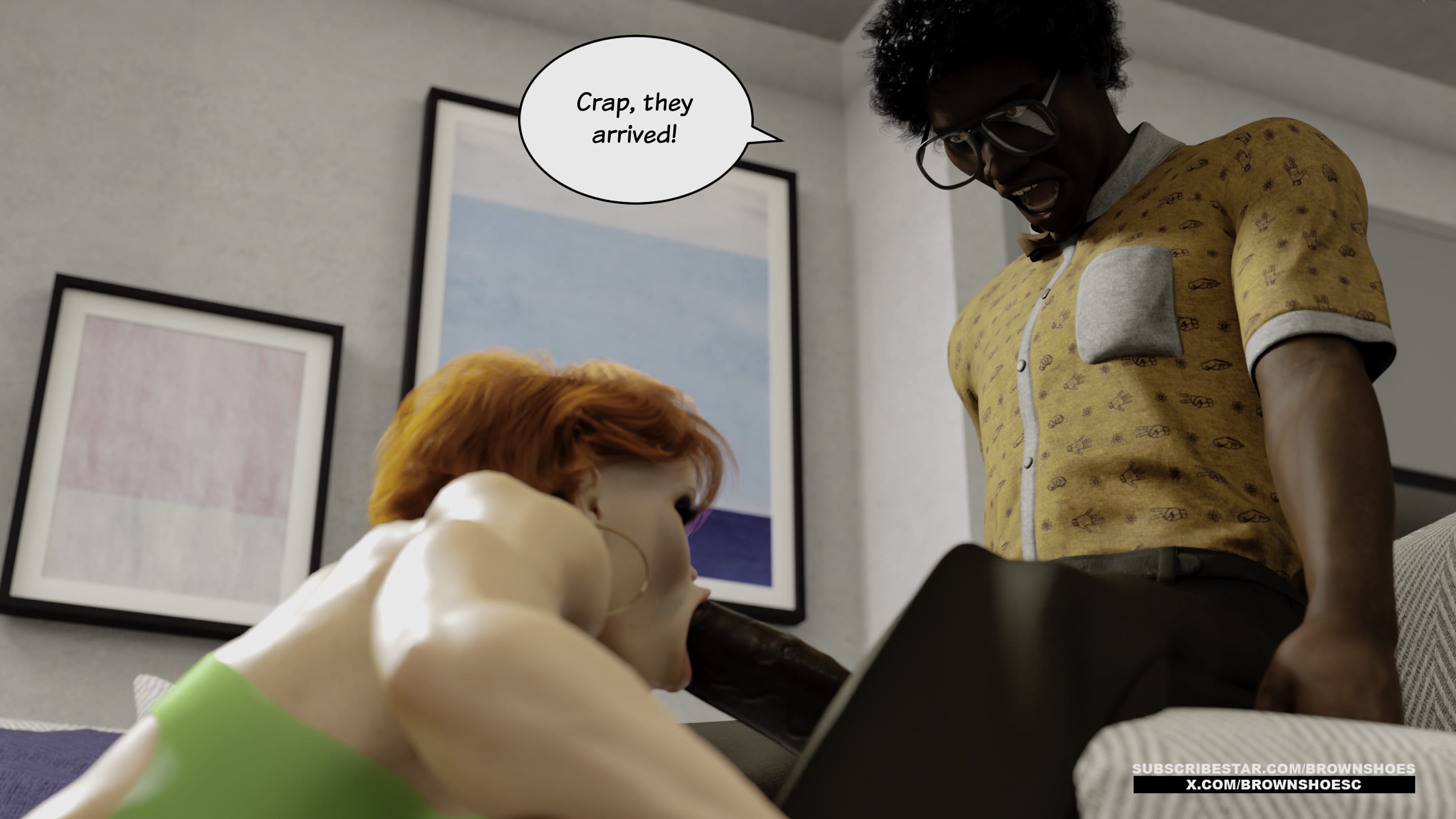 Blacked Home [Brown Shoes] 13 . Blacked Home - Chapter 13 [Brown Shoes] – page 7