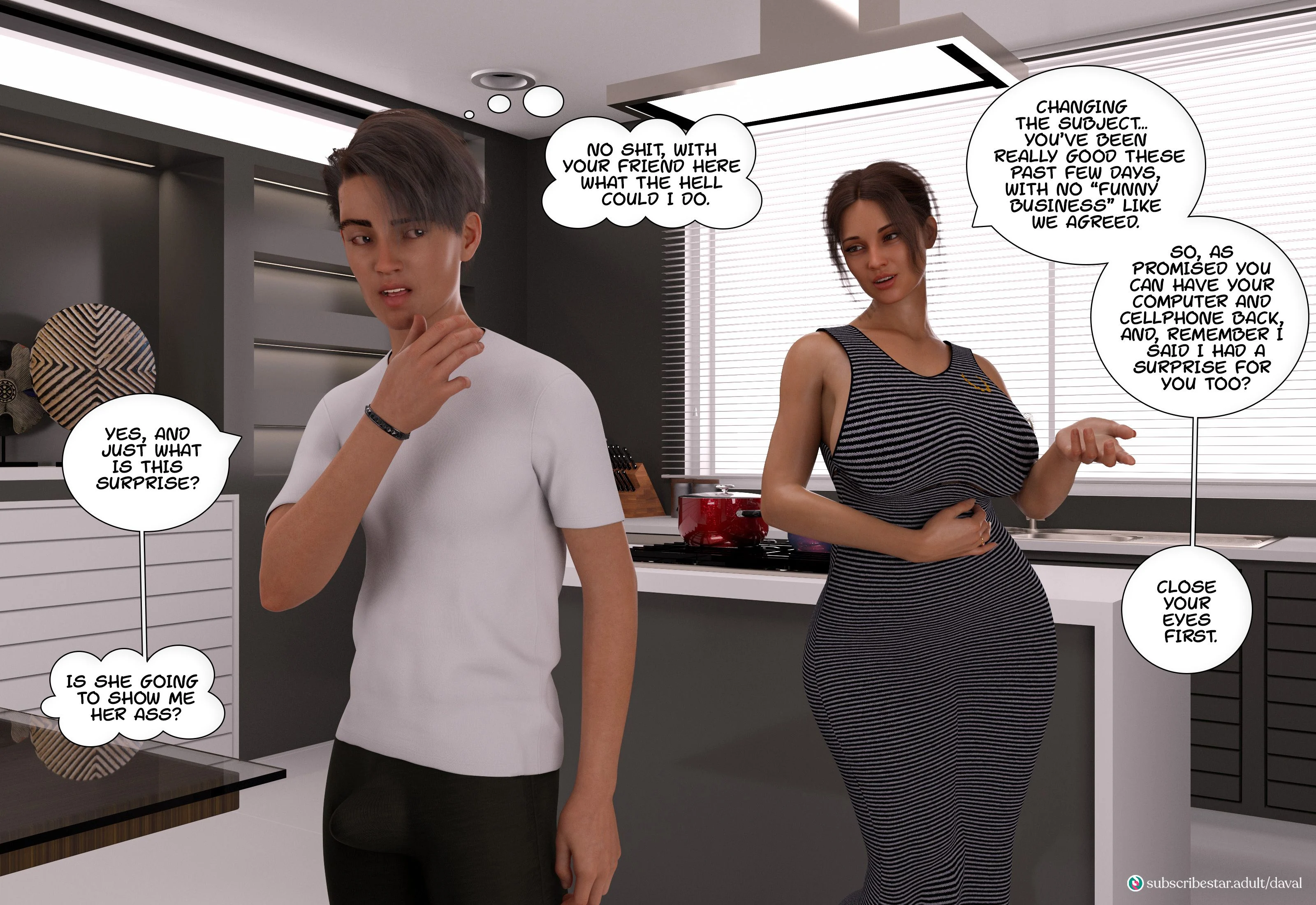 Immoral Desires [Daval3D] 3 . Immoral Desires - Chapter 3 [Daval3D] – page 38