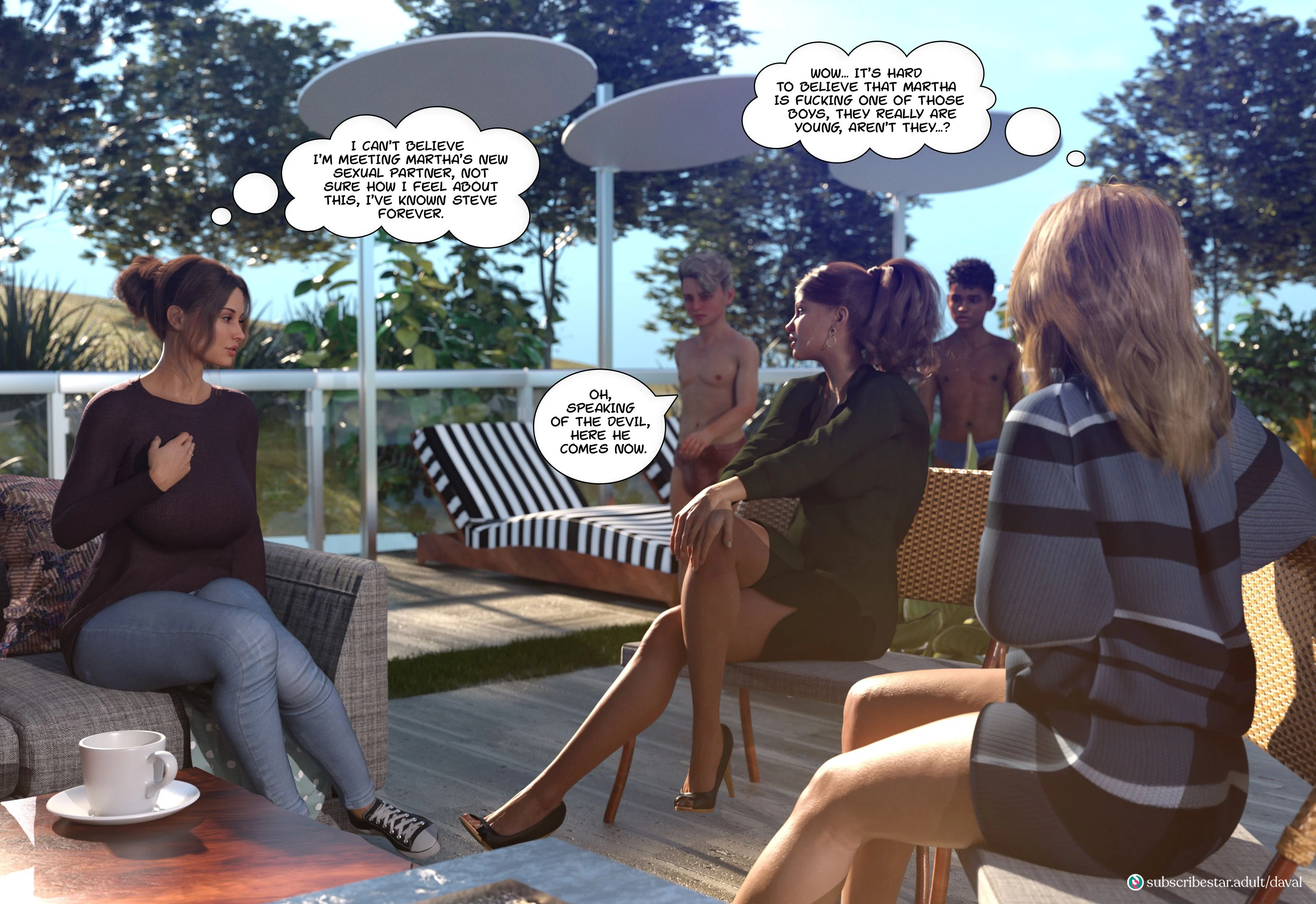 Immoral Desires [Daval3D] 1 . Immoral Desires - Chapter 1 [Daval3D] – page 13