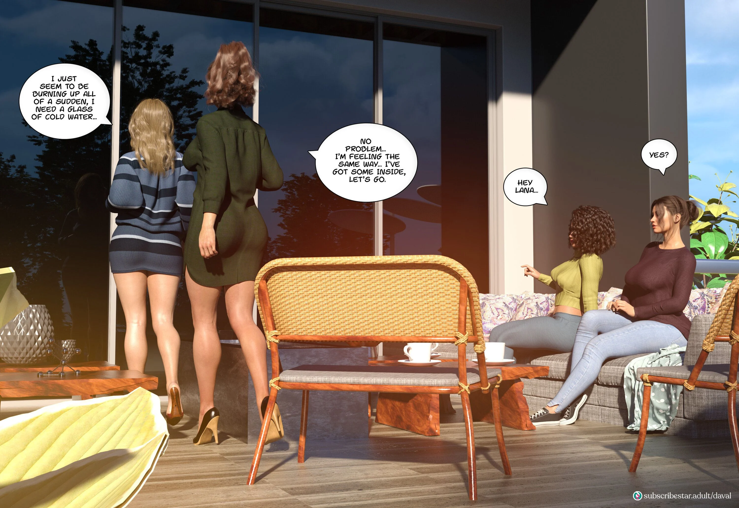 Immoral Desires [Daval3D] 1 . Immoral Desires - Chapter 1 [Daval3D] – page 20