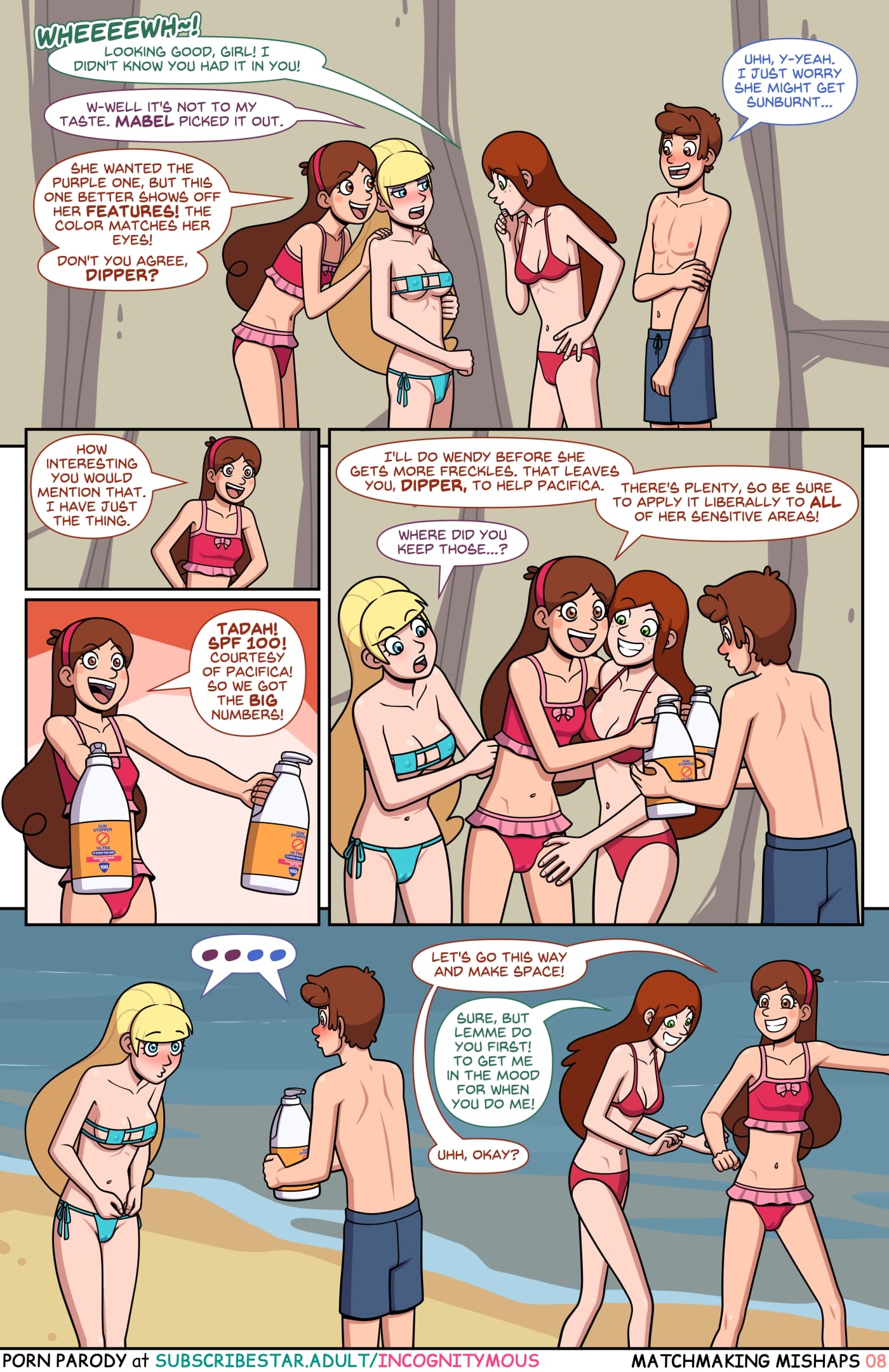 Matchmaking Mishaps (Gravity Falls) [Incognitymous] 1 . Matchmaking Mishaps - Chapter 1 (Gravity Falls) [Incognitymous] – page 8