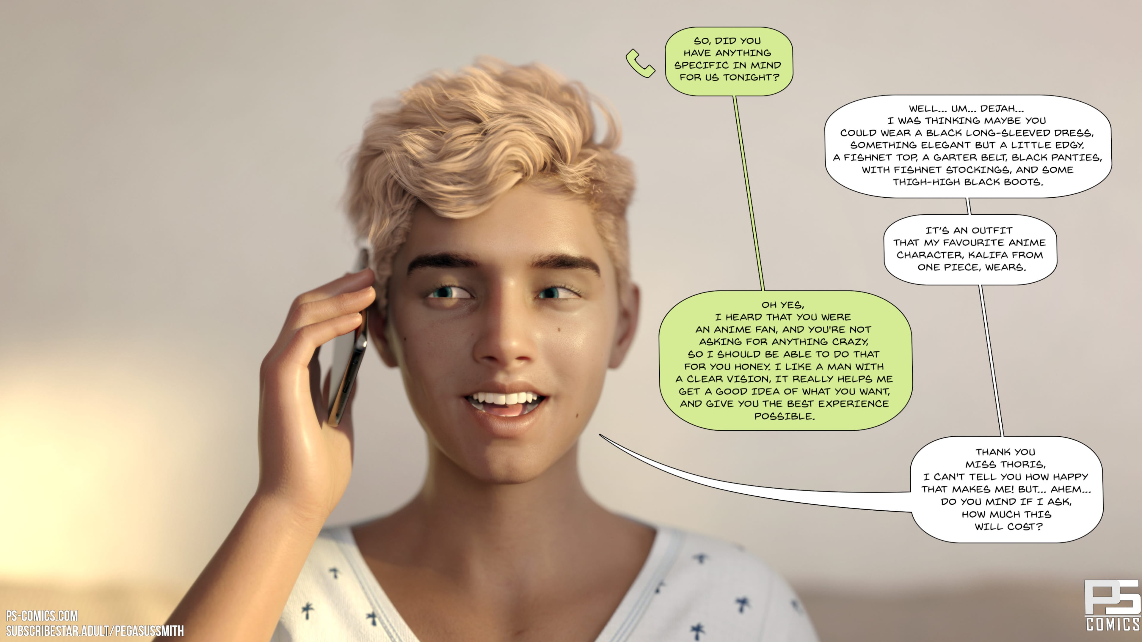 Au Naturel [Pegasus Smith] 22.5 . The Escort - Bonus Story - Chapter 22.5 [Pegasus Smith] – page 16
