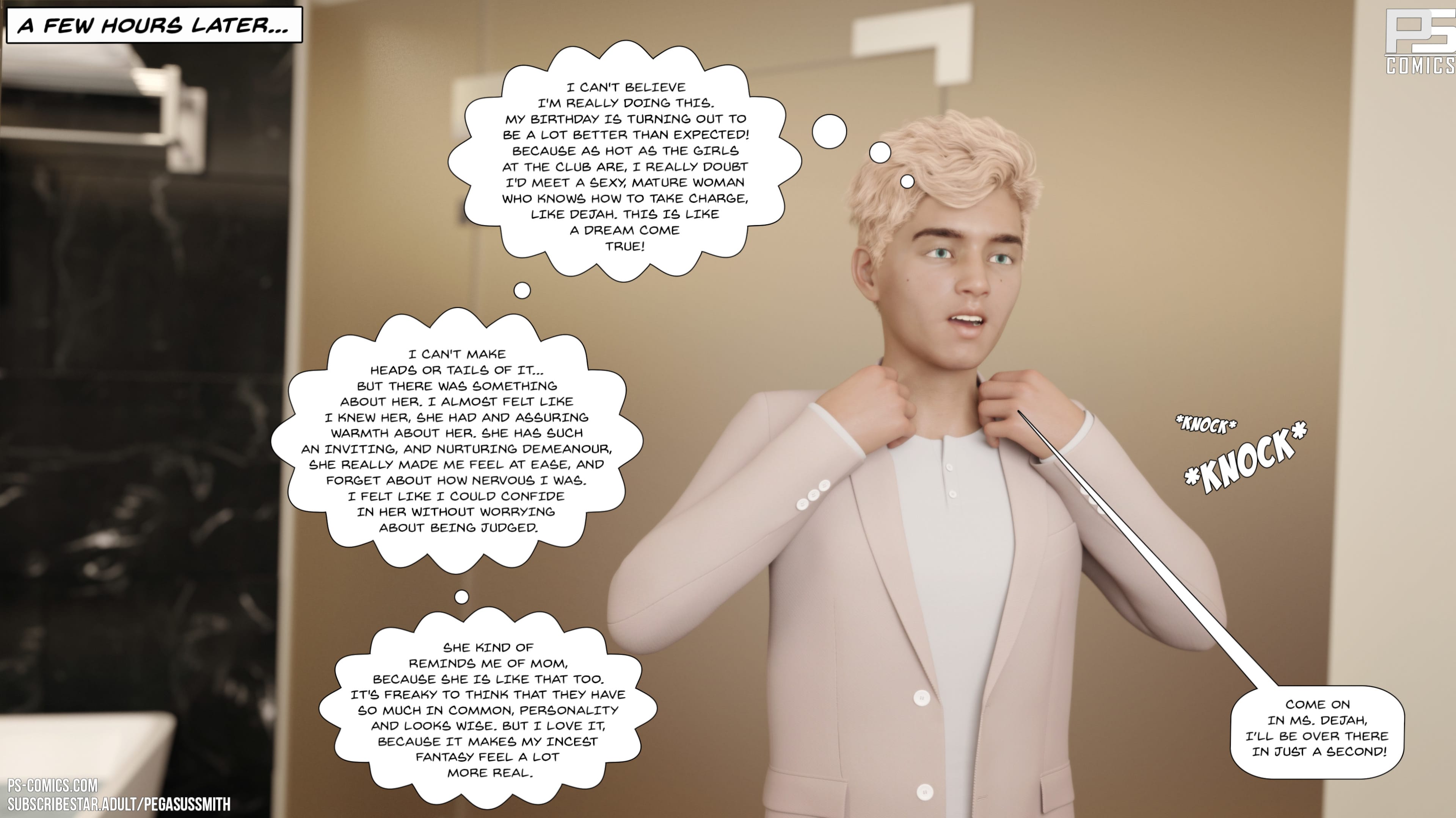 Au Naturel [Pegasus Smith] 22.5 . The Escort - Bonus Story - Chapter 22.5 [Pegasus Smith] – page 18