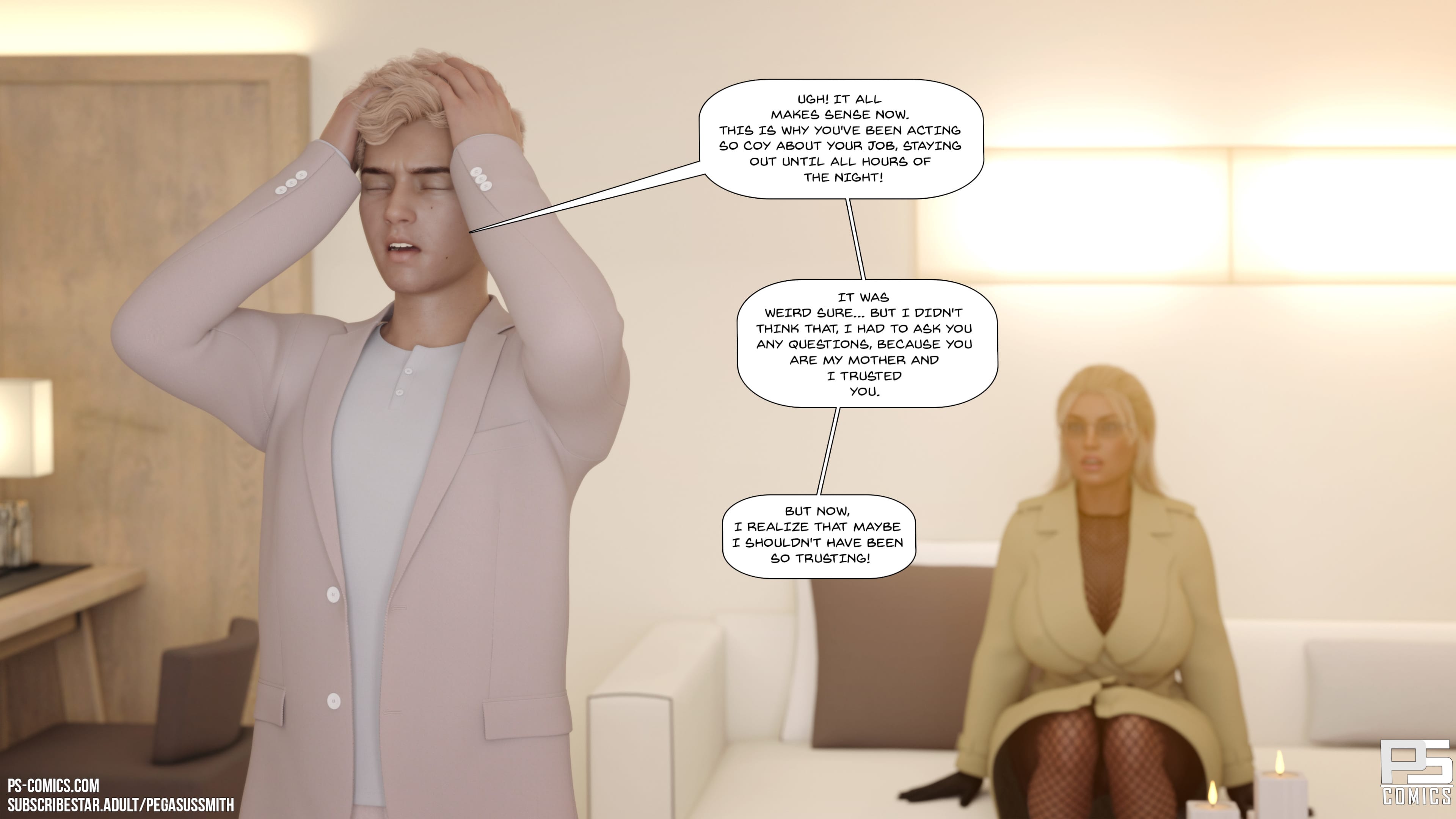 Au Naturel [Pegasus Smith] 22.5 . The Escort - Bonus Story - Chapter 22.5 [Pegasus Smith] – page 22