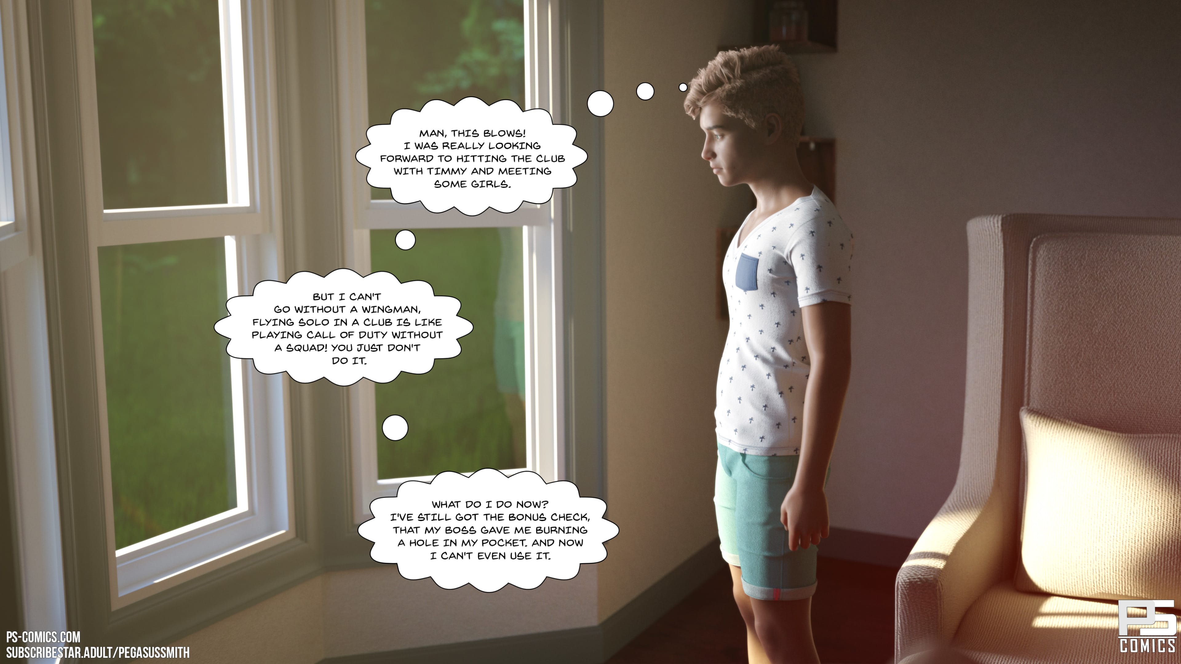Au Naturel [Pegasus Smith] 22.5 . The Escort - Bonus Story - Chapter 22.5 [Pegasus Smith] – page 3