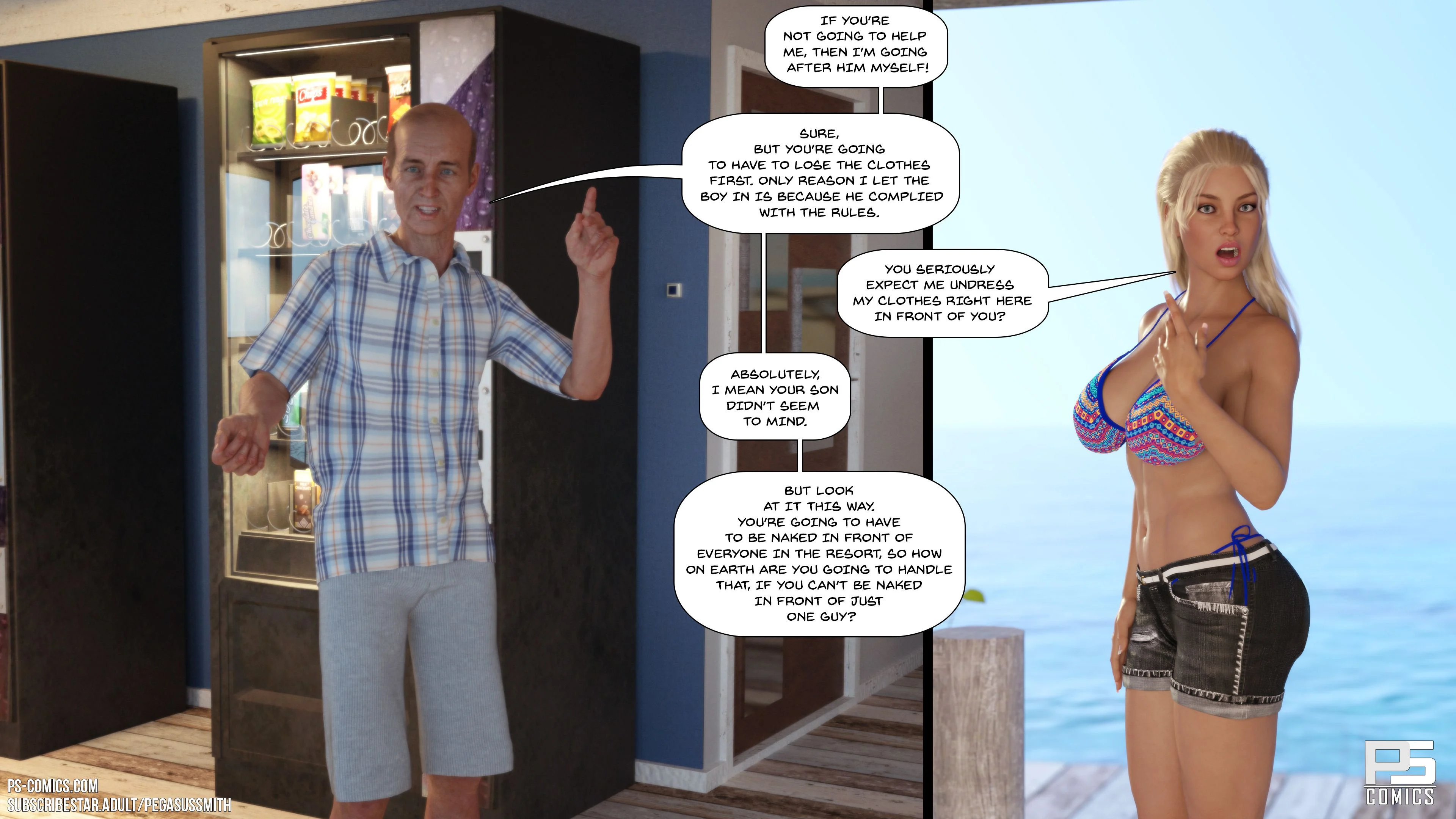Au Naturel [Pegasus Smith] 1 . Au Naturel - Chapter 1 [Pegasus Smith] – page 34