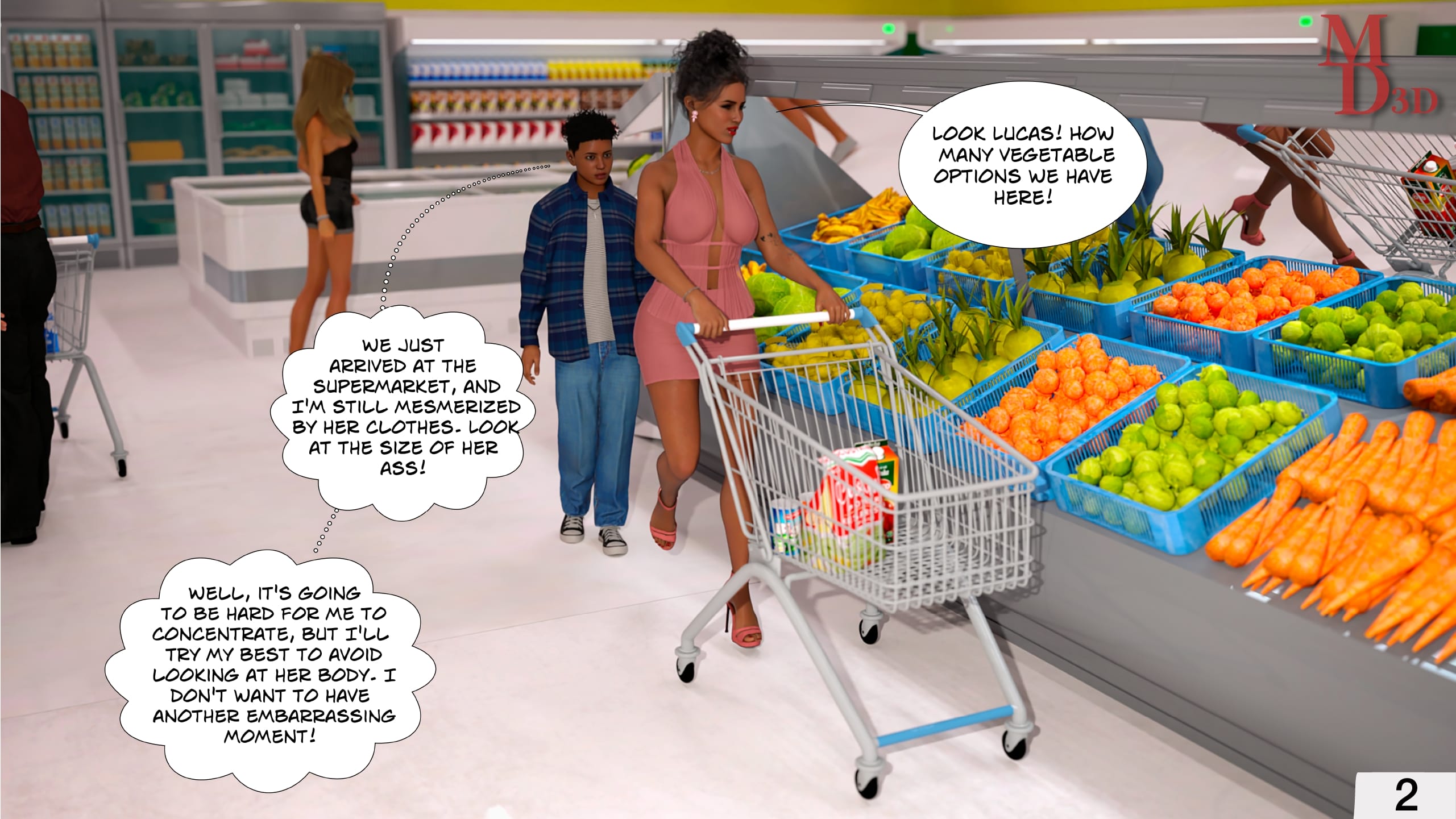 Forbidden Love [Magic Dragon 3D] 2 . Forbidden Love - Chapter 2 [Magic Dragon 3D] – page 3