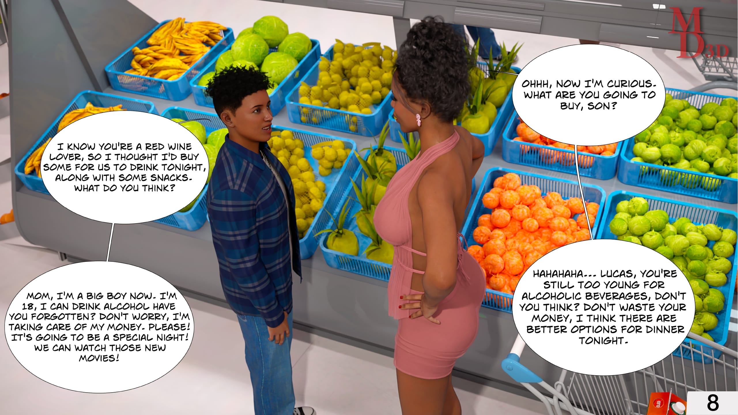 Forbidden Love [Magic Dragon 3D] 2 . Forbidden Love - Chapter 2 [Magic Dragon 3D] – page 9