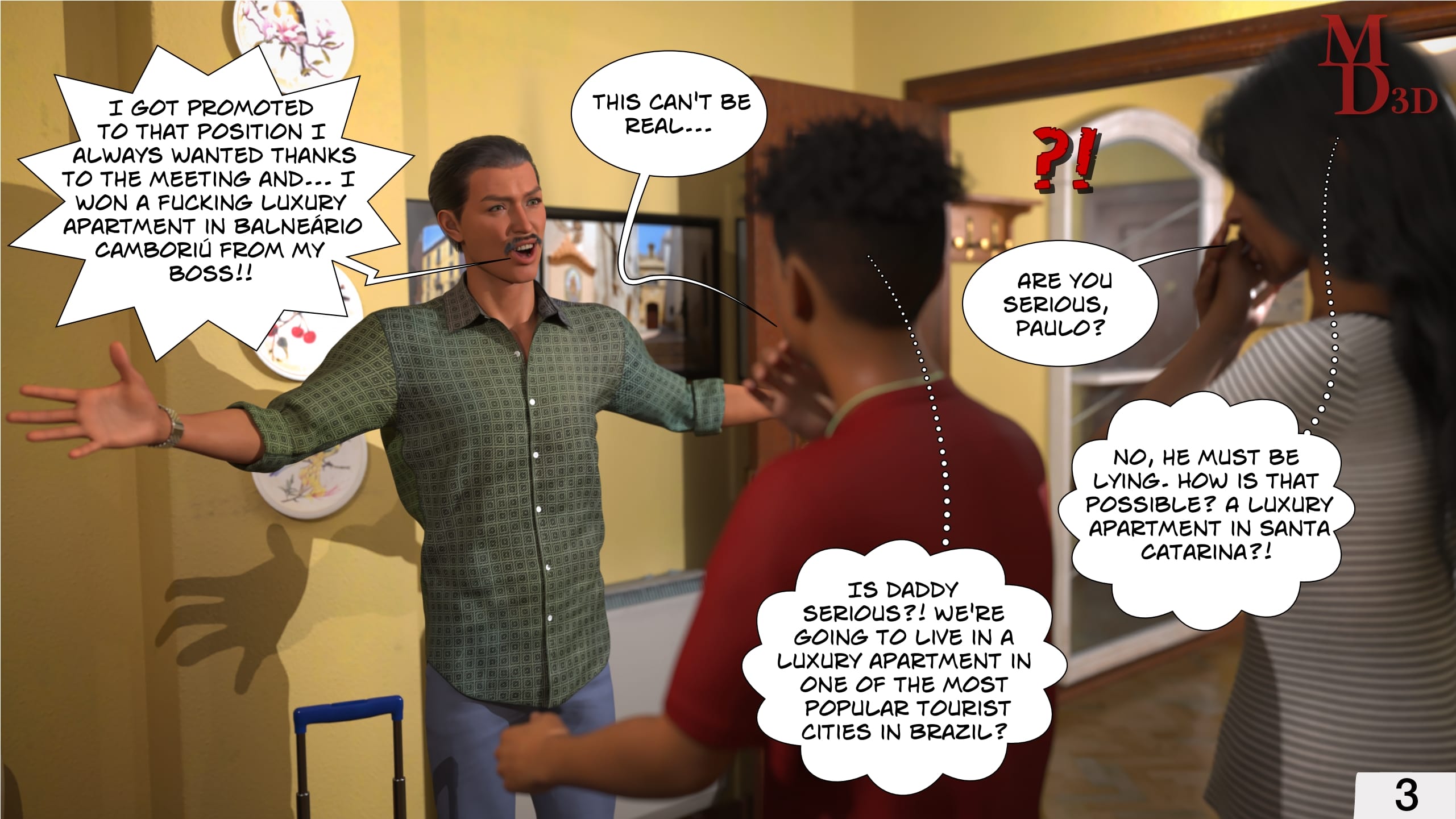 Forbidden Love [Magic Dragon 3D] 3 . Forbidden Love - Chapter 3 [Magic Dragon 3D] – page 4