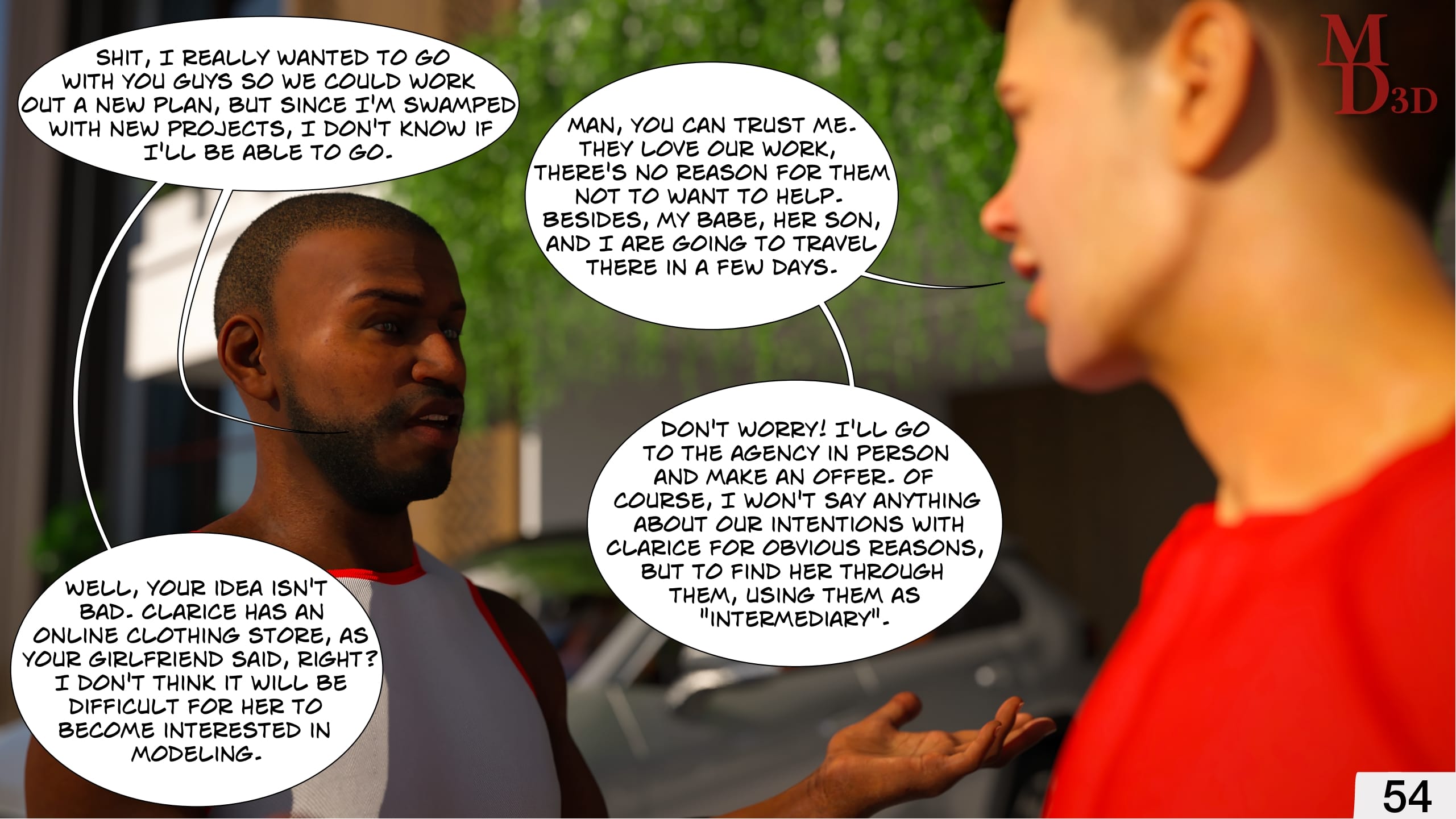 Forbidden Love [Magic Dragon 3D] 3 . Forbidden Love - Chapter 3 [Magic Dragon 3D] – page 55