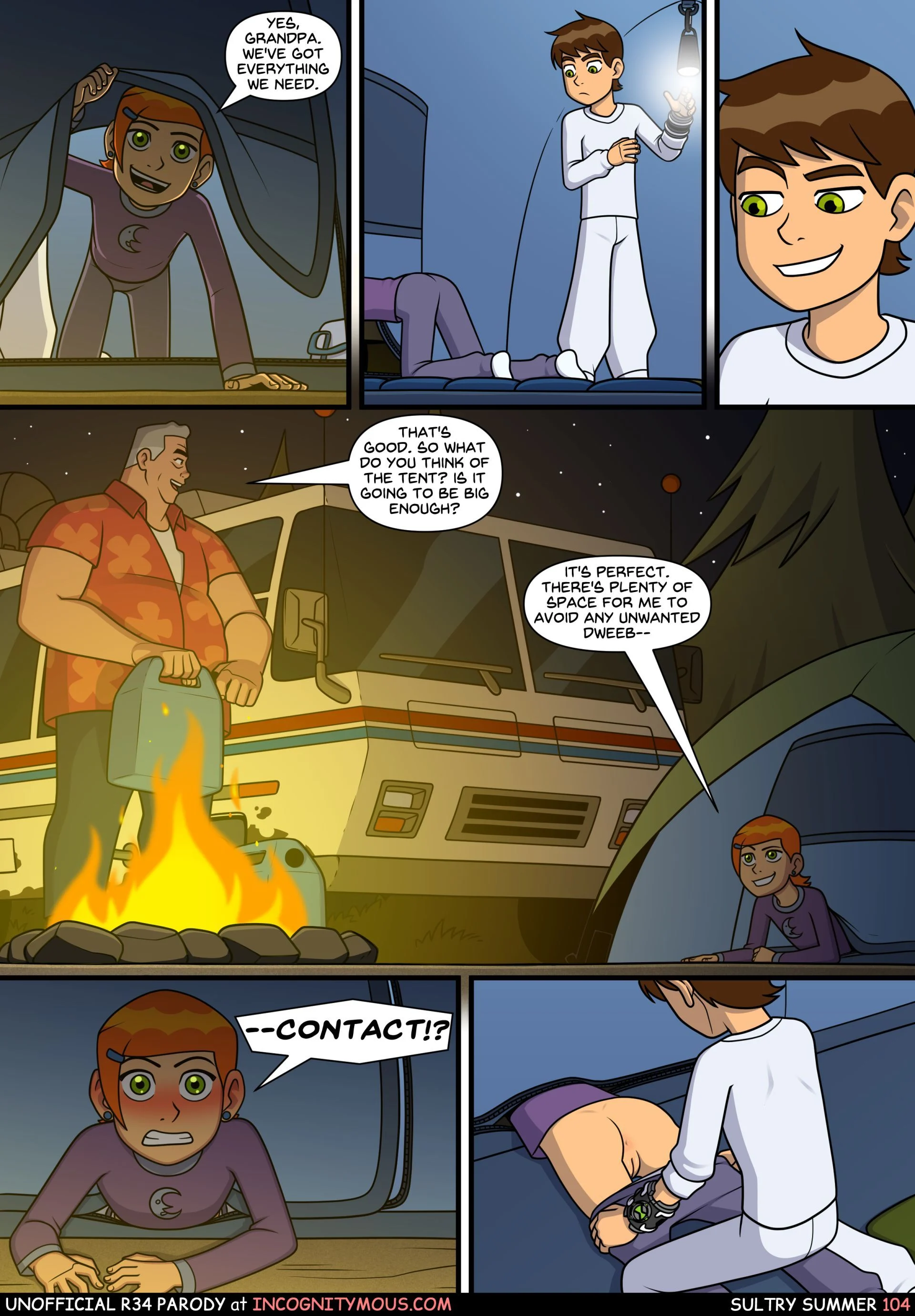 Sultry Summer (Ben 10) [Incognitymous] 1 . Sultry Summer  - Chapter 1 (Ben 10) [Incognitymous] – page 105