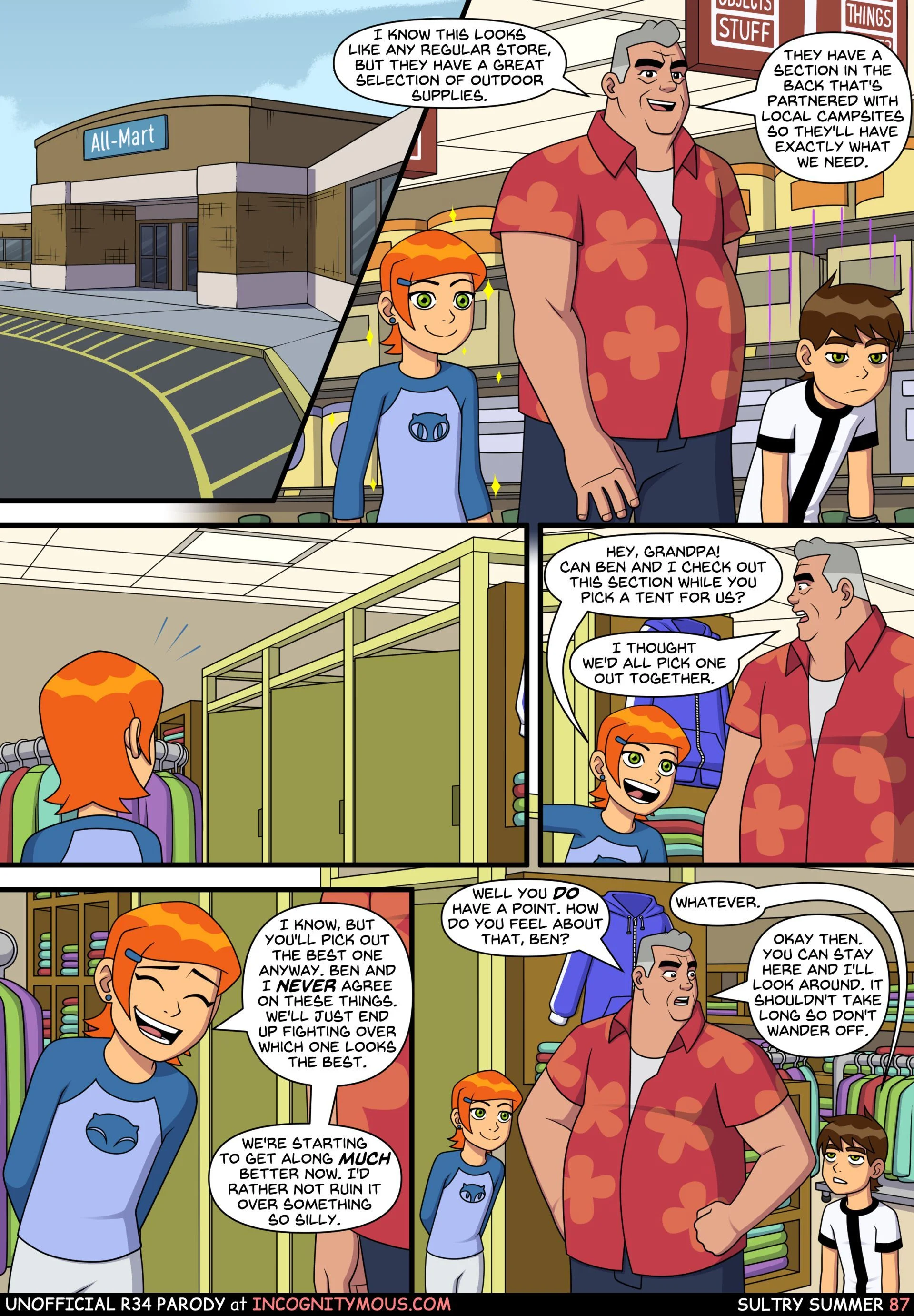 Sultry Summer (Ben 10) [Incognitymous] 1 . Sultry Summer  - Chapter 1 (Ben 10) [Incognitymous] – page 88