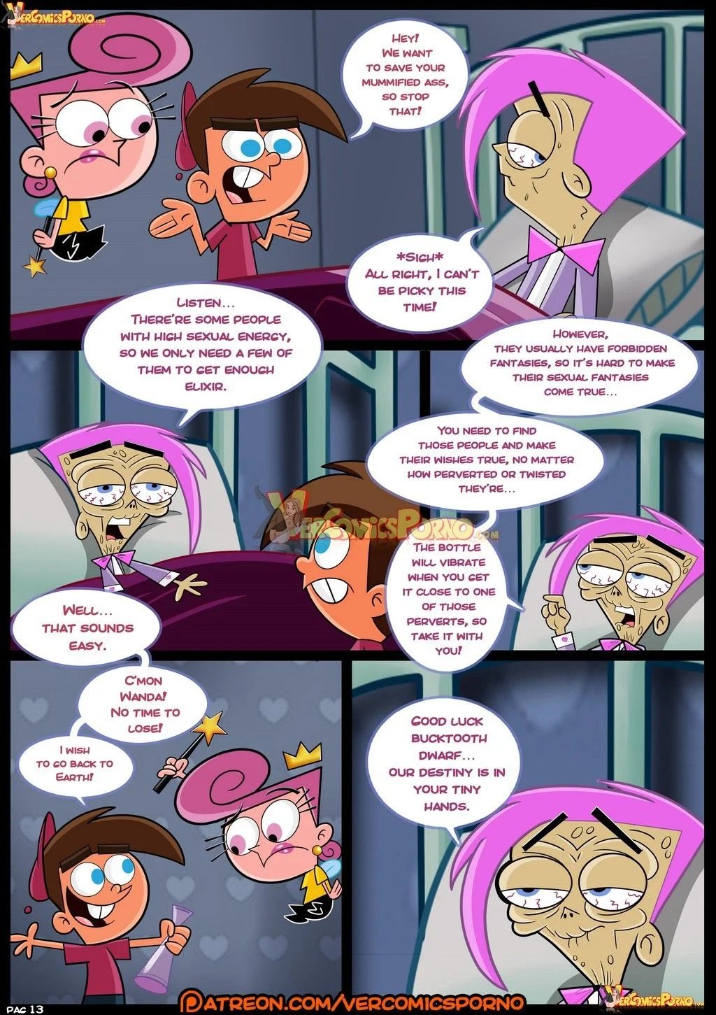 MILF Catcher's (Various) [Croc] 1 . MILF Catcher's  - Chapter 1 (The Fairly OddParents , Dexter's Laboratory , The Simpsons) [Croc] – page 14