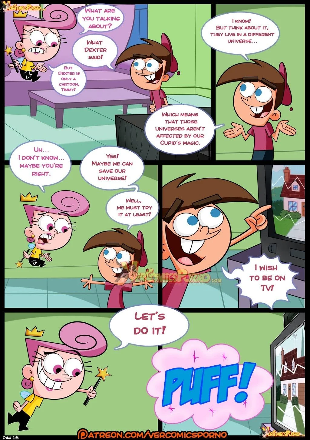 MILF Catcher's (Various) [Croc] 1 . MILF Catcher's  - Chapter 1 (The Fairly OddParents , Dexter's Laboratory , The Simpsons) [Croc] – page 17