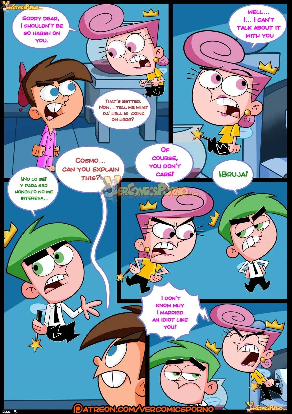 MILF Catcher's (Various) [Croc] 1 . MILF Catcher's  - Chapter 1 (The Fairly OddParents , Dexter's Laboratory , The Simpsons) [Croc] – page 4