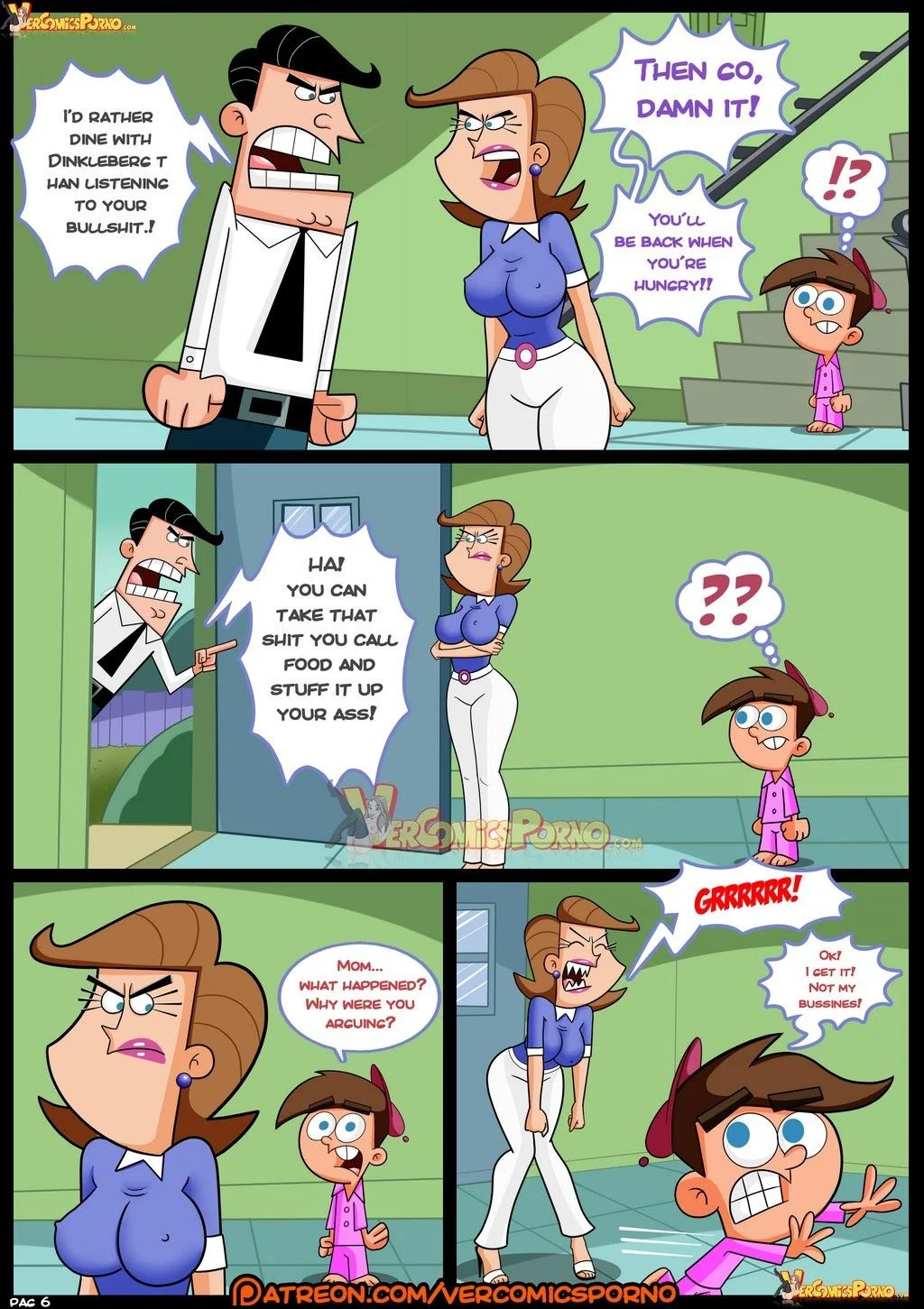 MILF Catcher's (Various) [Croc] 1 . MILF Catcher's  - Chapter 1 (The Fairly OddParents , Dexter's Laboratory , The Simpsons) [Croc] – page 7