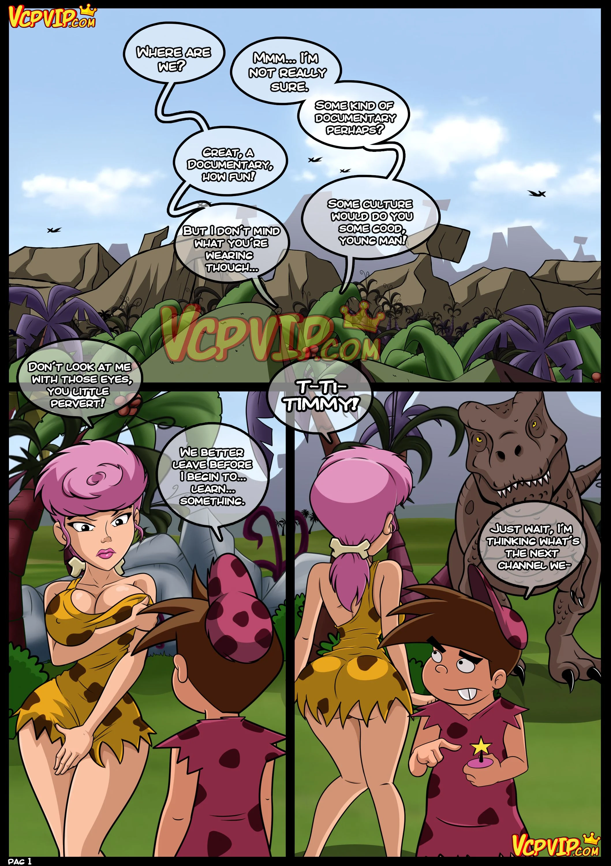 MILF Catcher's (Various) [Croc] 3 . MILF Catcher's - Chapter 3 (The Flintstones) [Croc] – page 2