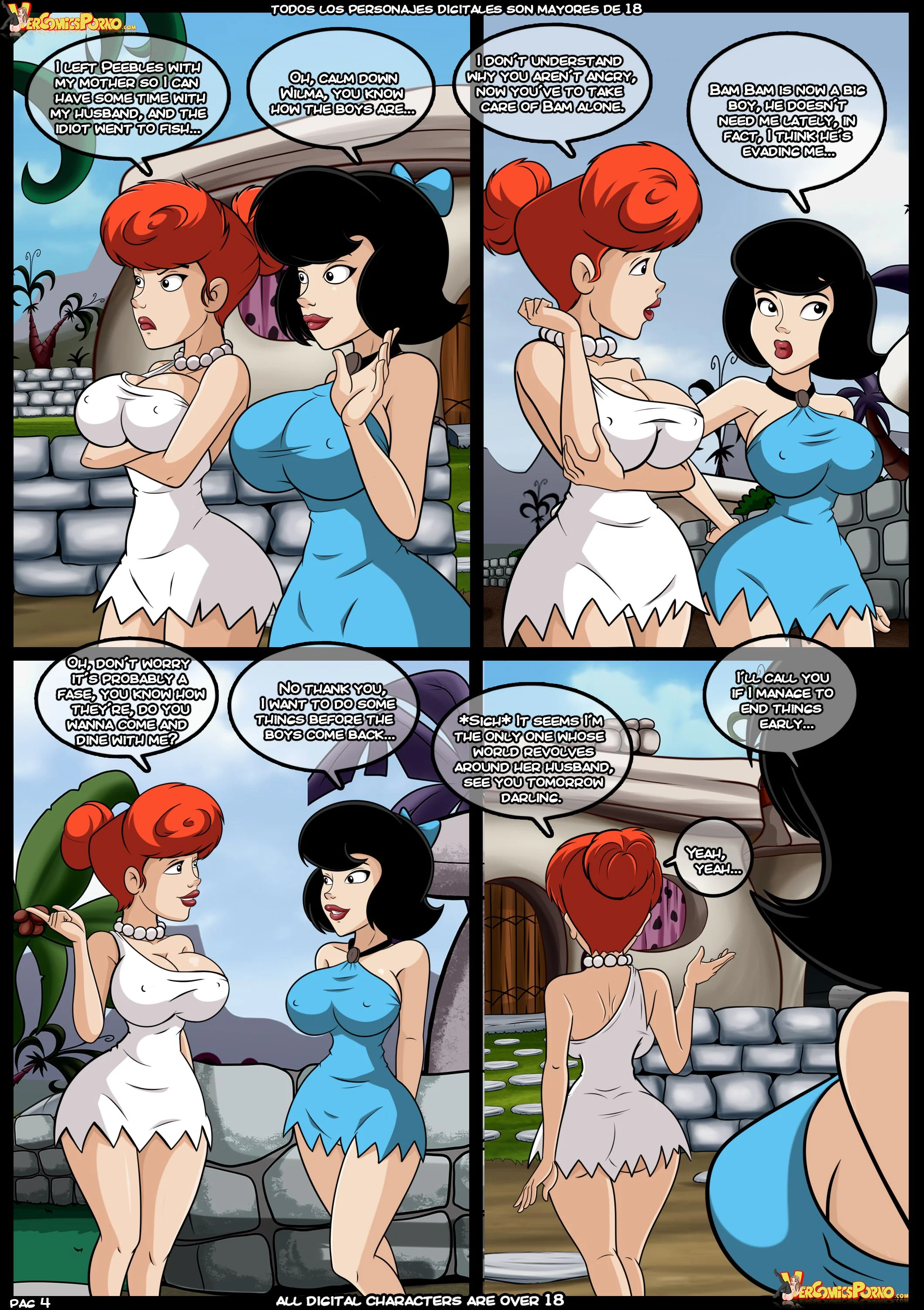 MILF Catcher's (Various) [Croc] 3 . MILF Catcher's - Chapter 3 (The Flintstones) [Croc] – page 5