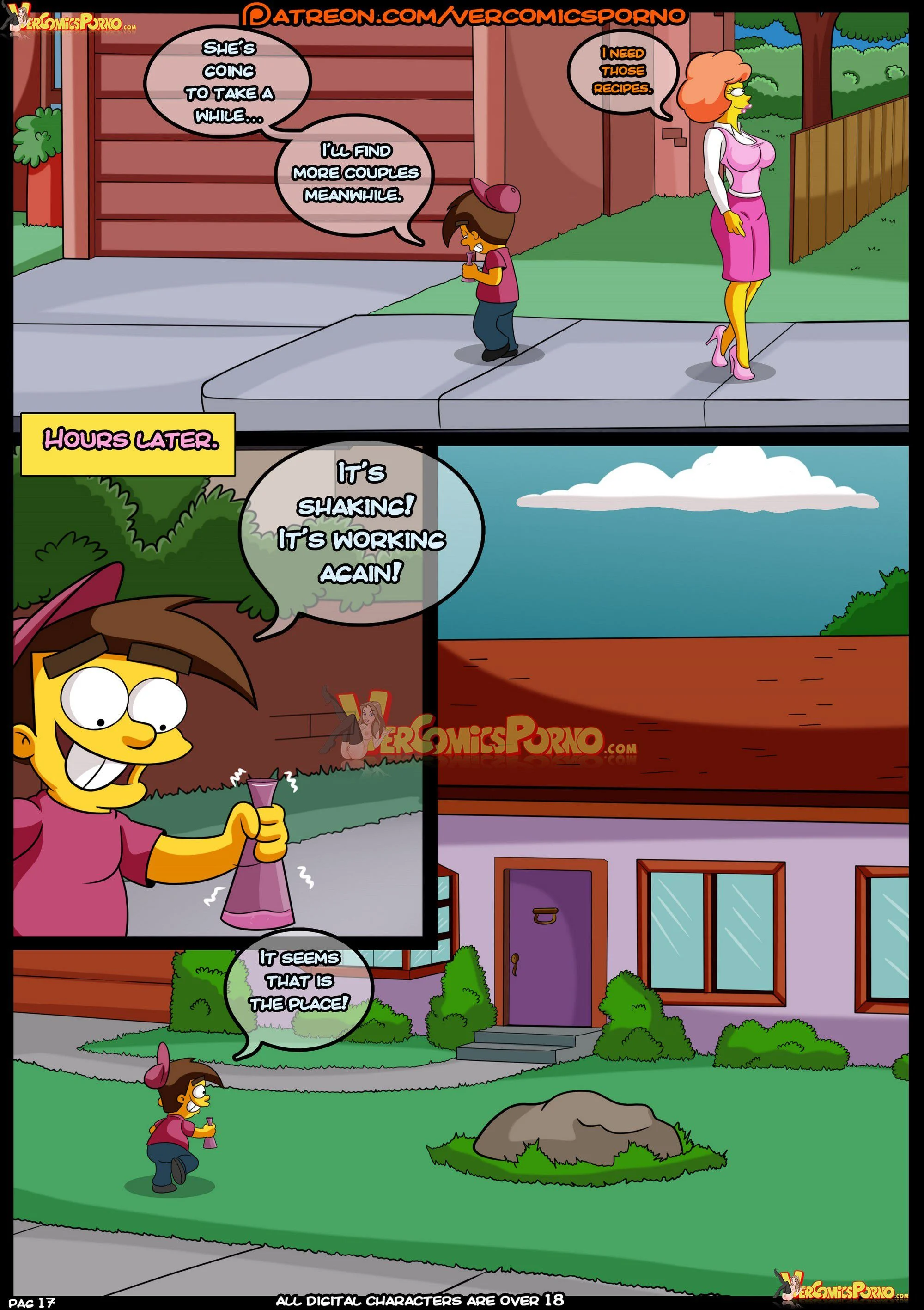 MILF Catcher's (Various) [Croc] 2 . MILF Catcher's - Chapter 2 (The Fairly OddParents , Dexter's Laboratory , The Simpsons) [Croc] – page 18