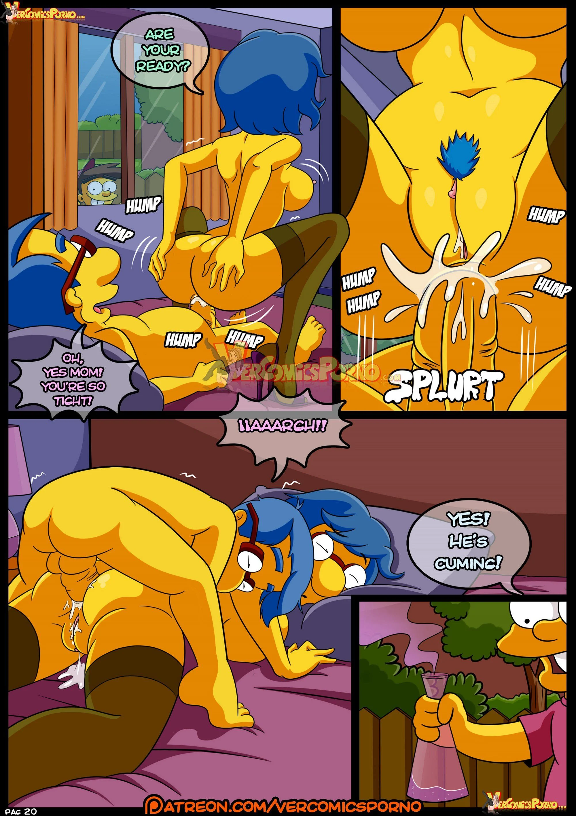 MILF Catcher's (Various) [Croc] 2 . MILF Catcher's - Chapter 2 (The Fairly OddParents , Dexter's Laboratory , The Simpsons) [Croc] – page 21