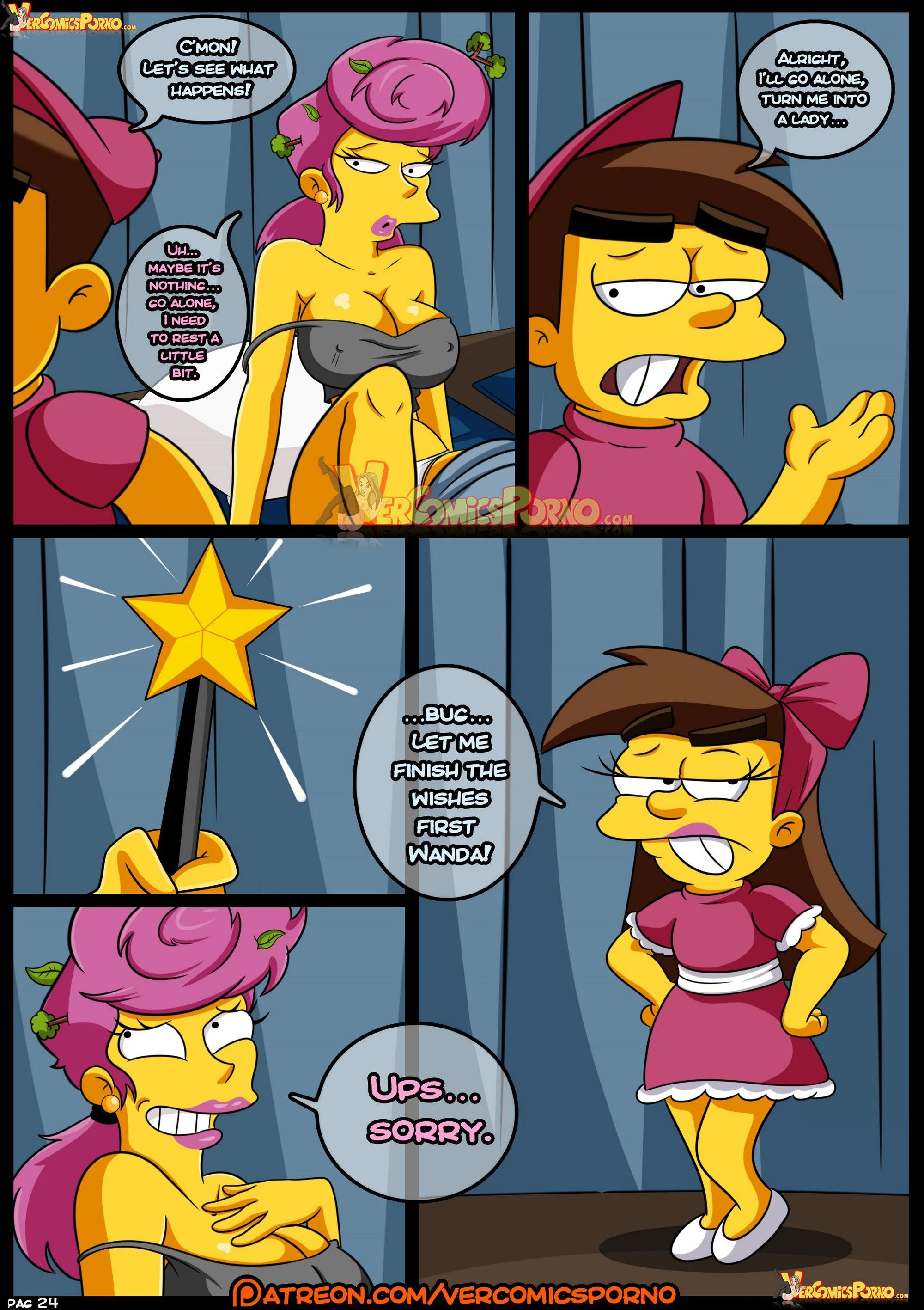 MILF Catcher's (Various) [Croc] 2 . MILF Catcher's - Chapter 2 (The Fairly OddParents , Dexter's Laboratory , The Simpsons) [Croc] – page 25