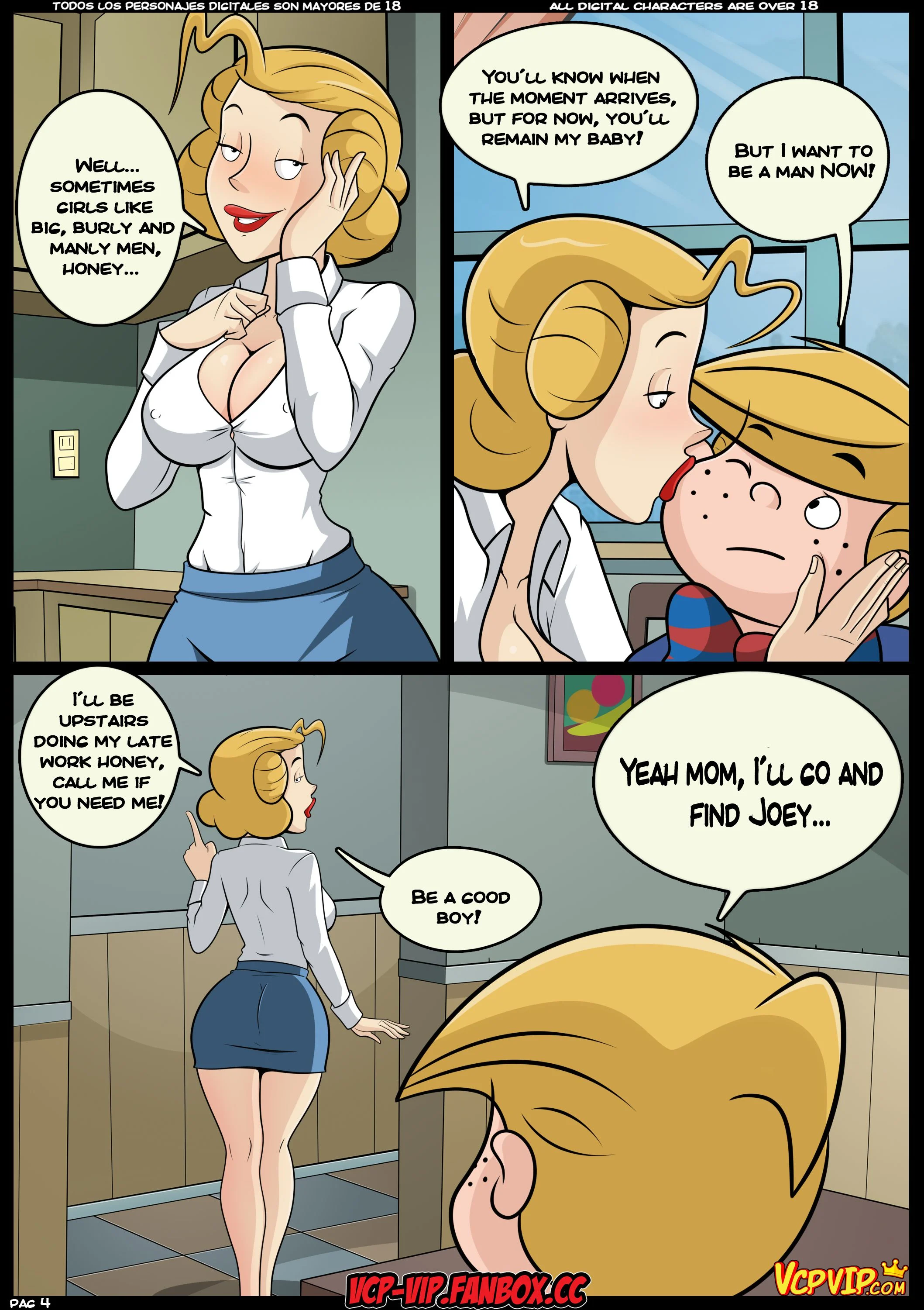 MILF Catcher's (Various) [Croc] 4 . MILF Catcher's - Chapter 4 (Dennis the Menace) [Croc] – page 5