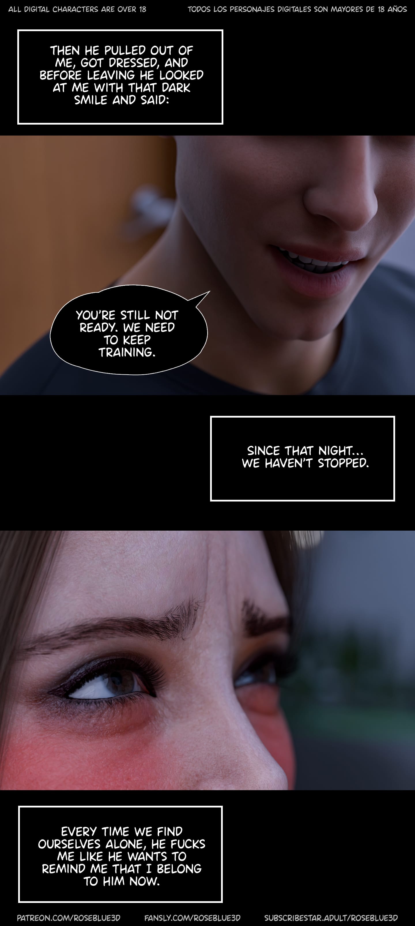 Dismissed [Rose Blue 3D] 8 . Dismissed - Chapter 8 [Rose Blue 3D] – page 105