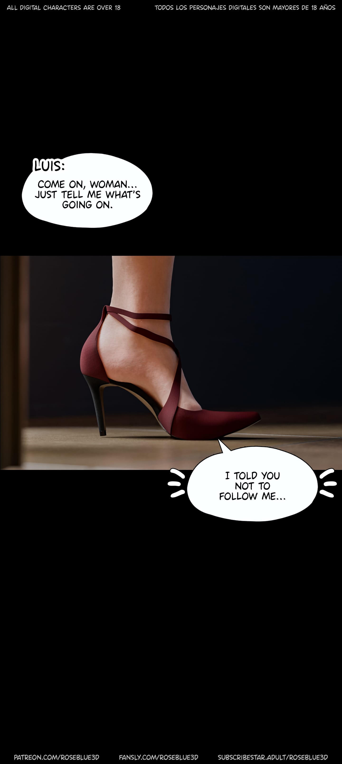 Dismissed [Rose Blue 3D] 8 . Dismissed - Chapter 8 [Rose Blue 3D] – page 108
