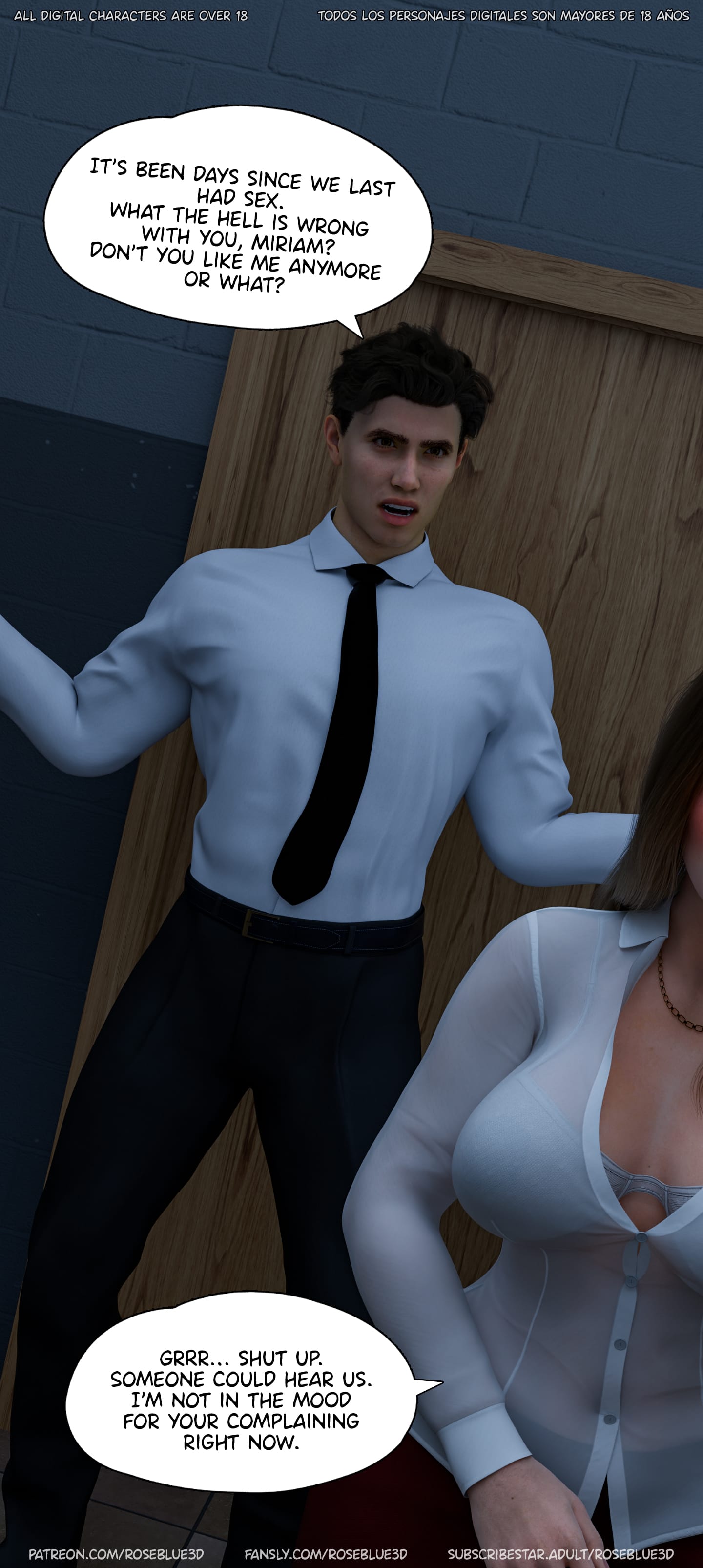Dismissed [Rose Blue 3D] 8 . Dismissed - Chapter 8 [Rose Blue 3D] – page 109