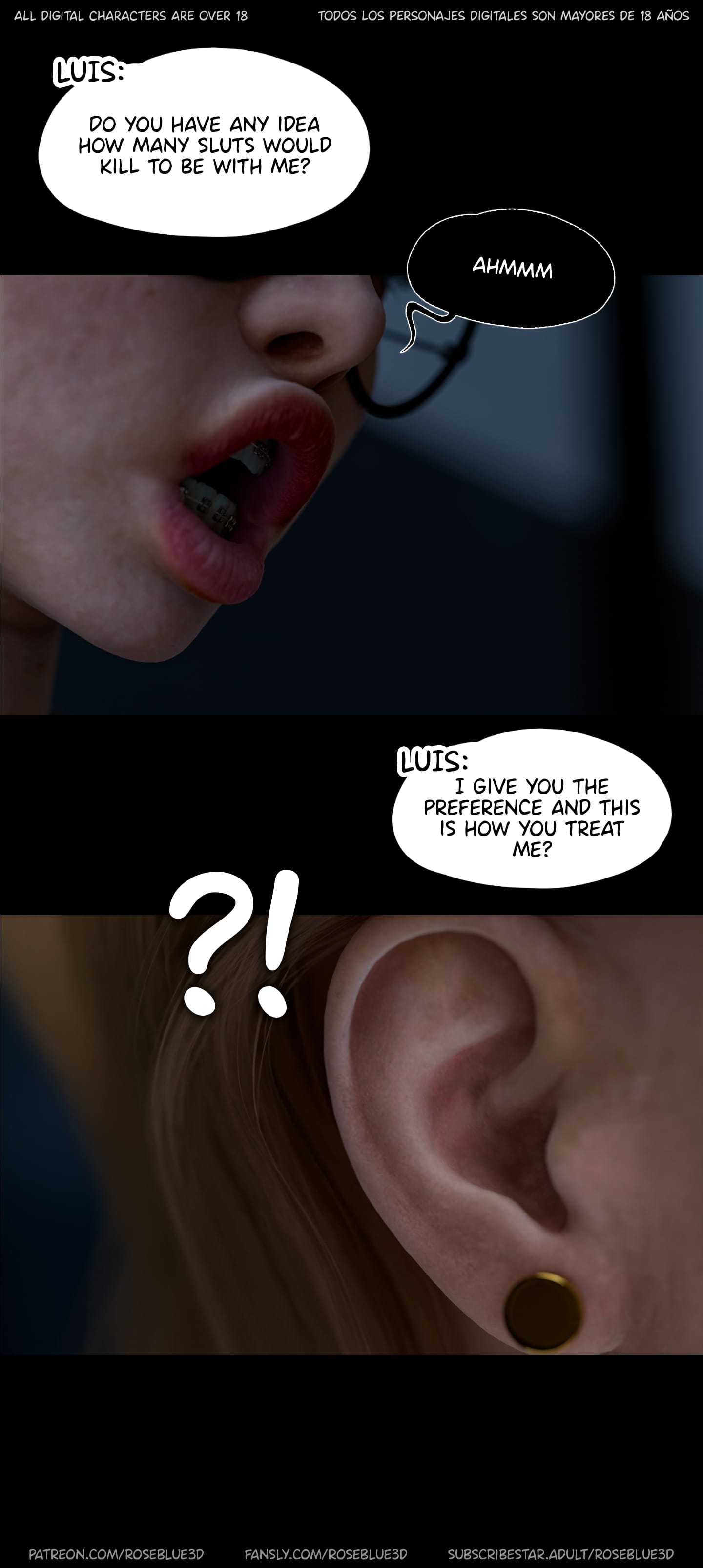 Dismissed [Rose Blue 3D] 8 . Dismissed - Chapter 8 [Rose Blue 3D] – page 111