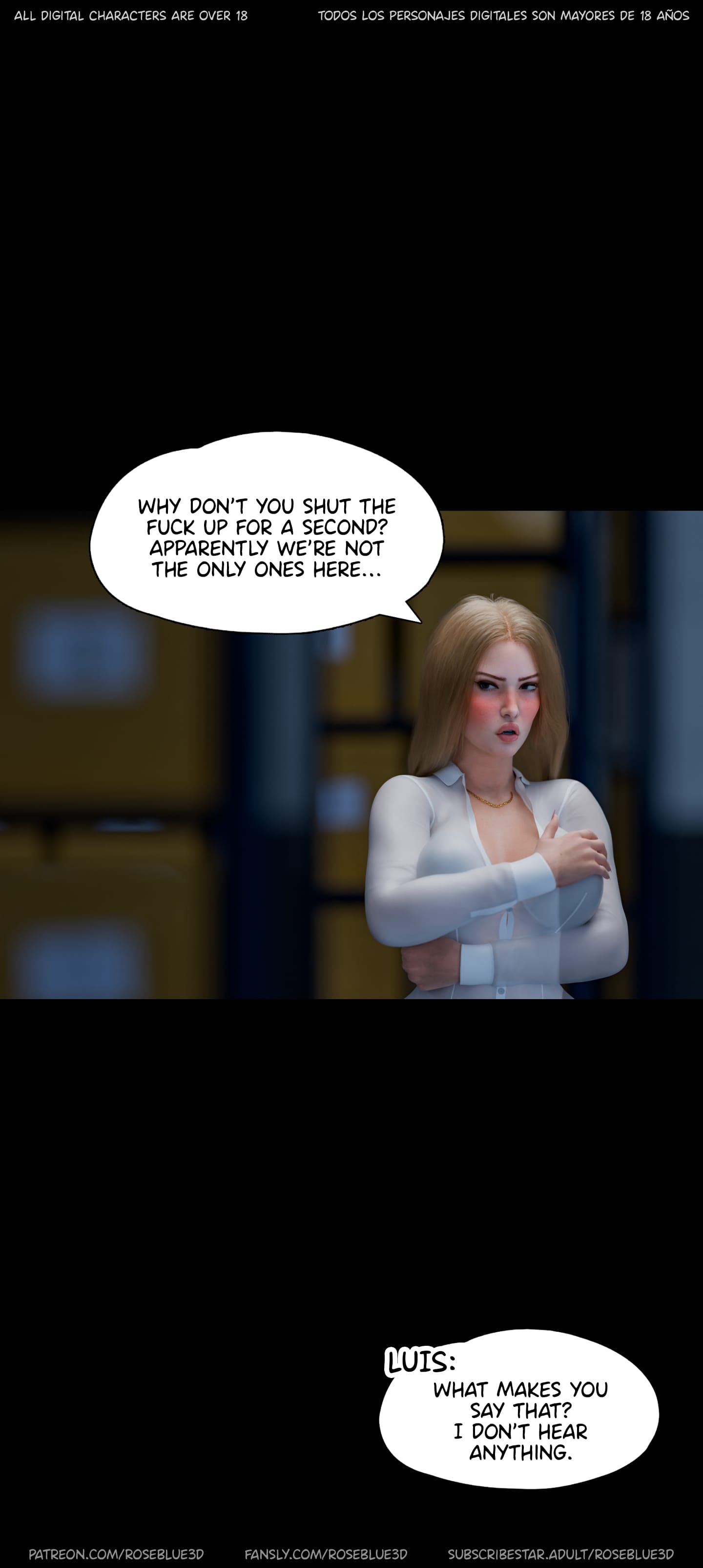 Dismissed [Rose Blue 3D] 8 . Dismissed - Chapter 8 [Rose Blue 3D] – page 112