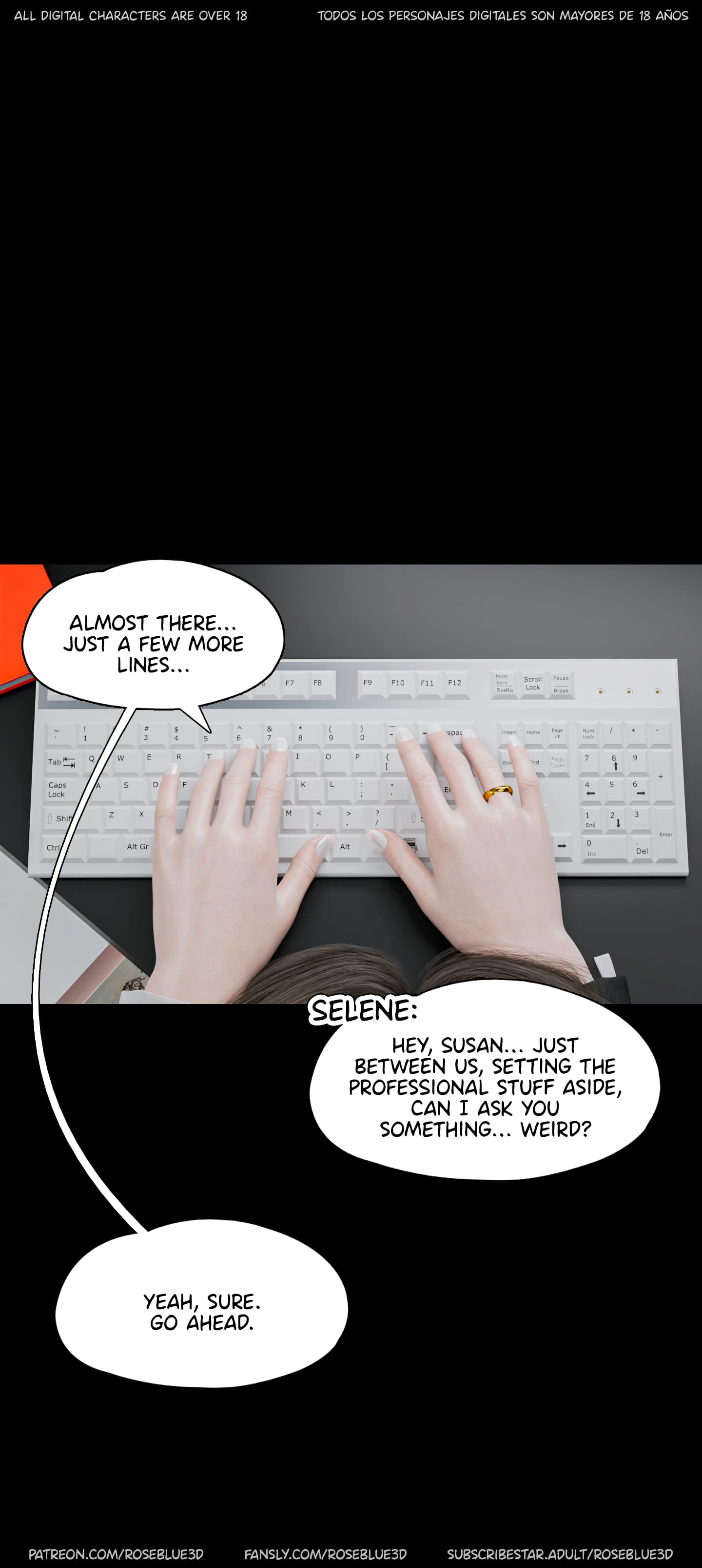 Dismissed [Rose Blue 3D] 8 . Dismissed - Chapter 8 [Rose Blue 3D] – page 8