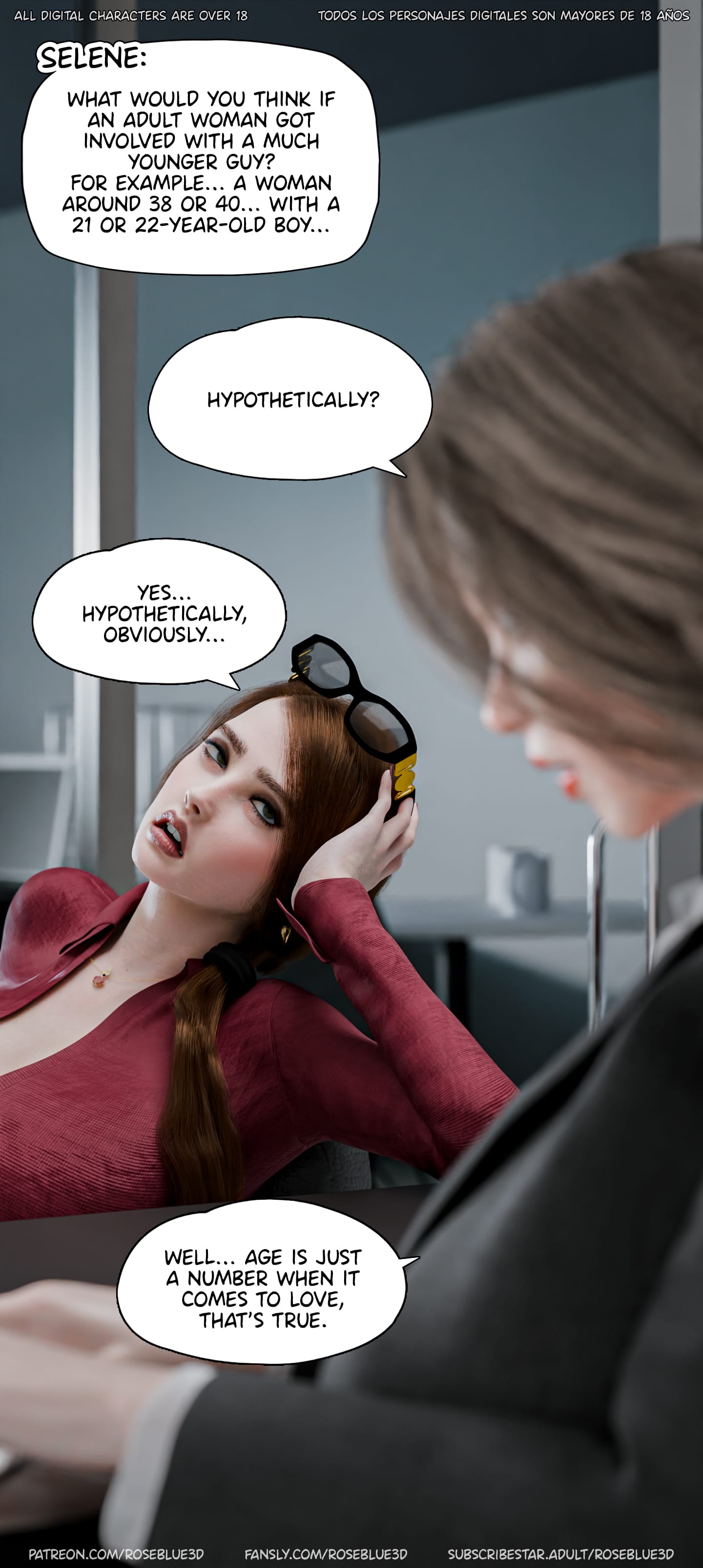 Dismissed [Rose Blue 3D] 8 . Dismissed - Chapter 8 [Rose Blue 3D] – page 9